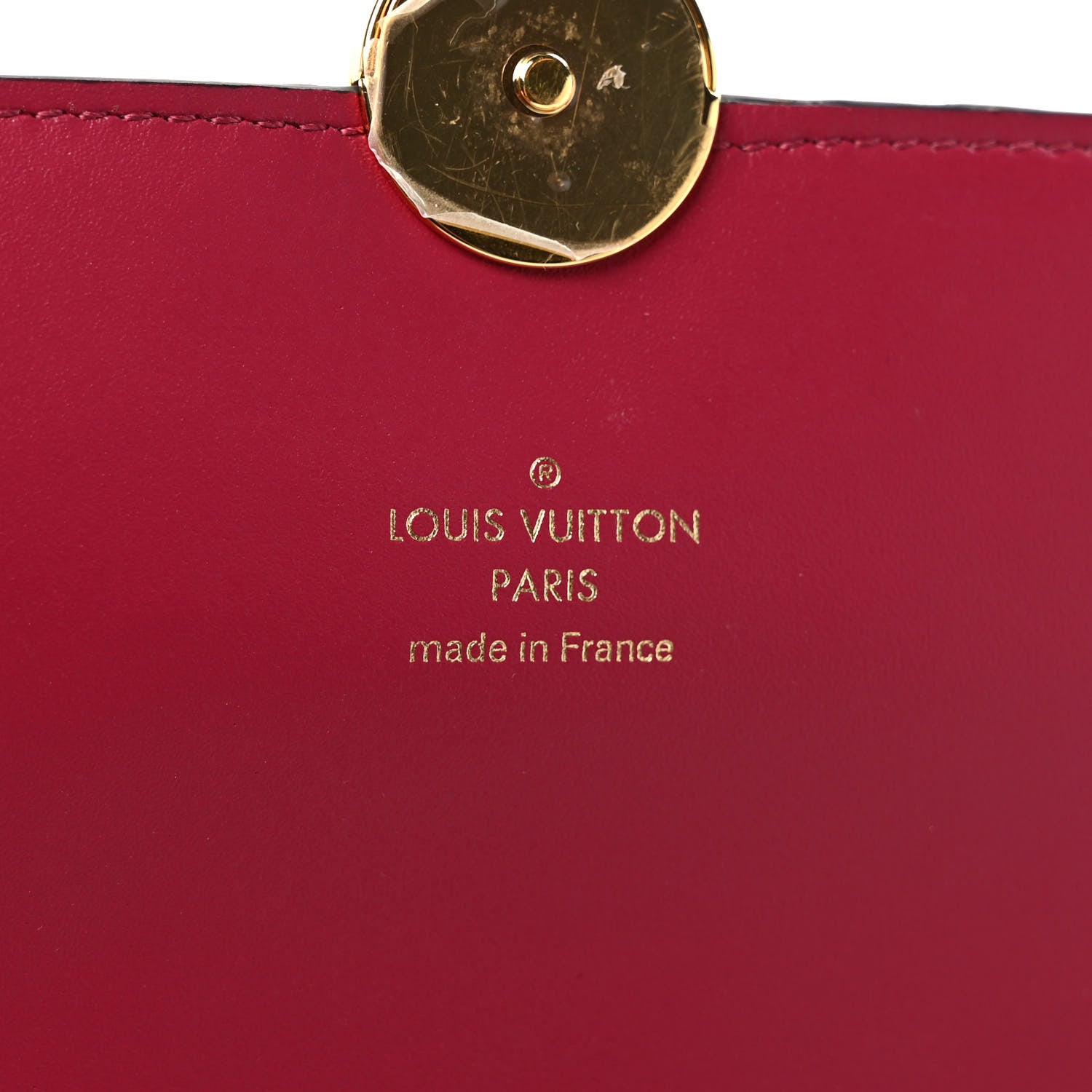 Louis Vuitton Monogram Flore Chain Wallet Fuchsia 6 of 9