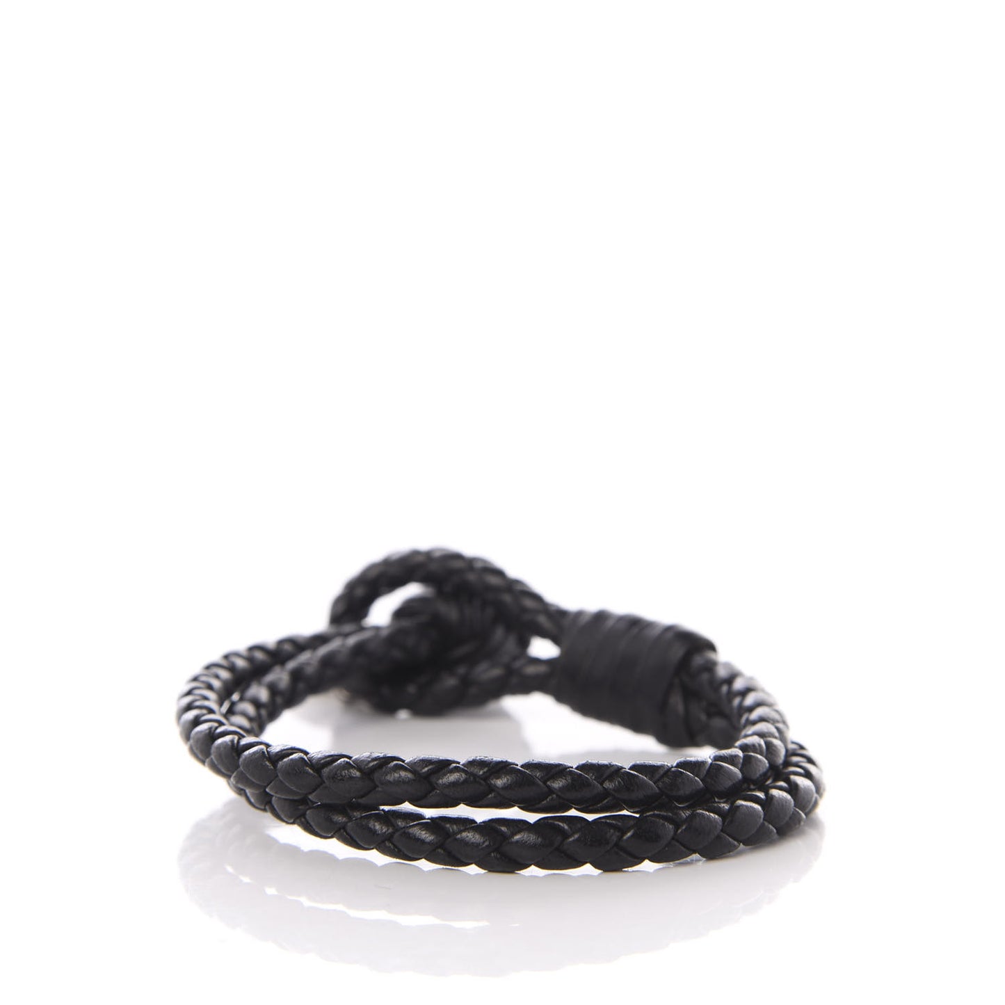 Nappa Intrecciato Bracelet Black