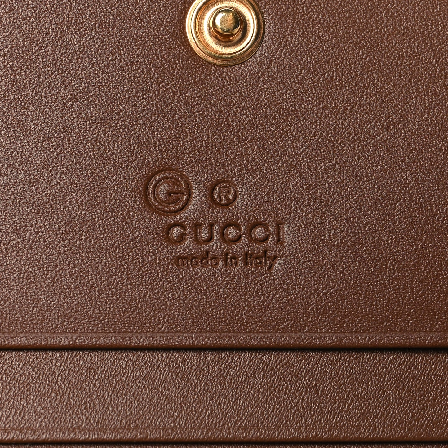 GG Supreme Monogram Card Case Beige
