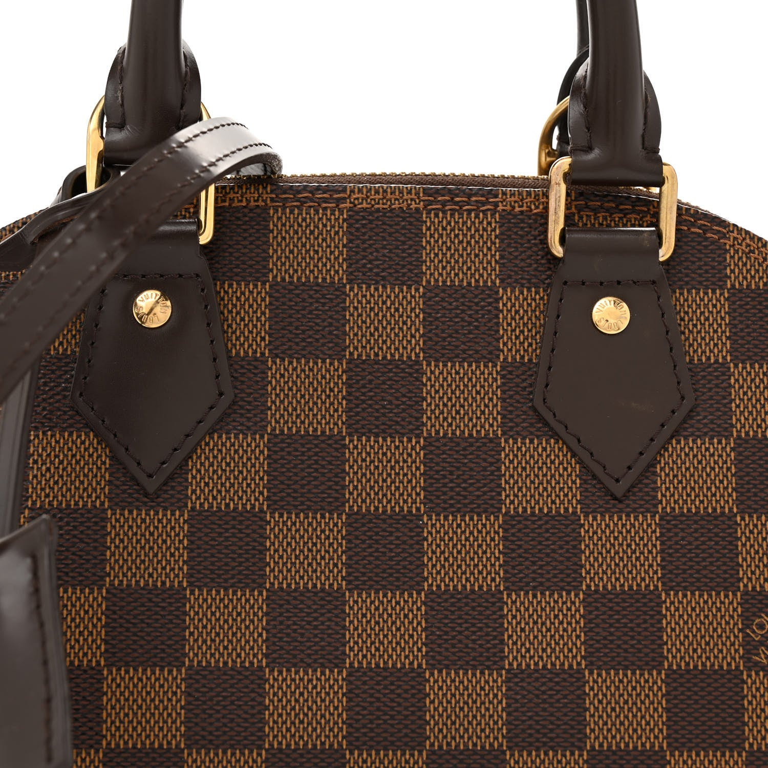 Louis Vuitton Damier Ebene Alma BB 8 of 12