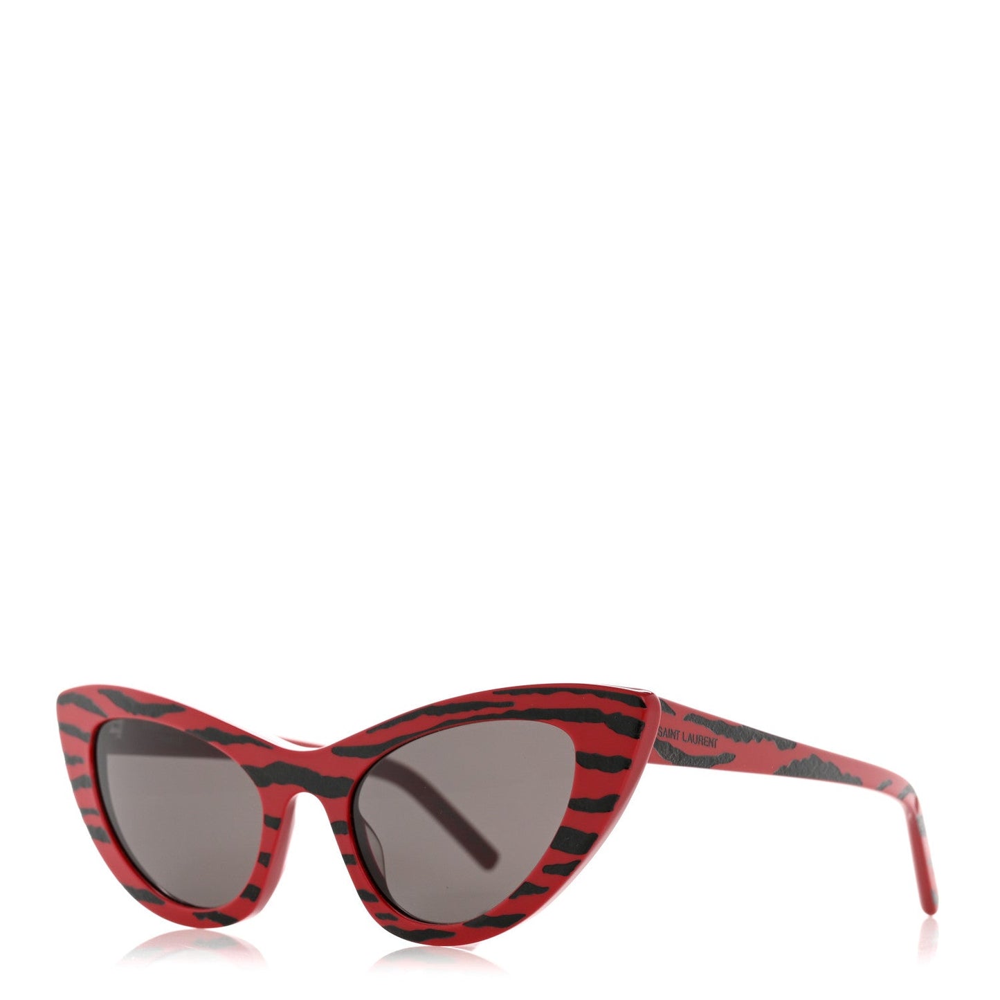 Acetate Zebra Print Tiger Lily SL213 Sunglasses Red