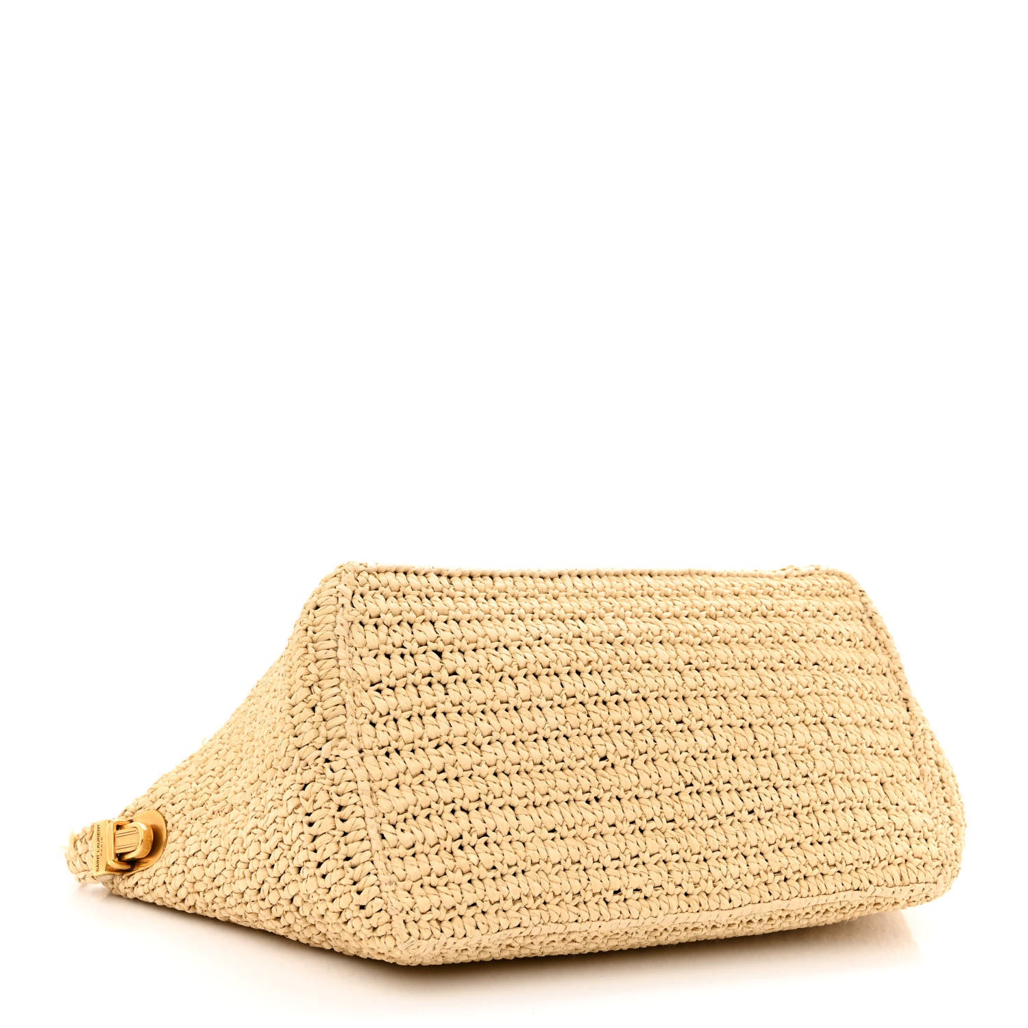 Saint Laurent Raffia Le Crossbody Naturel 4 of 10