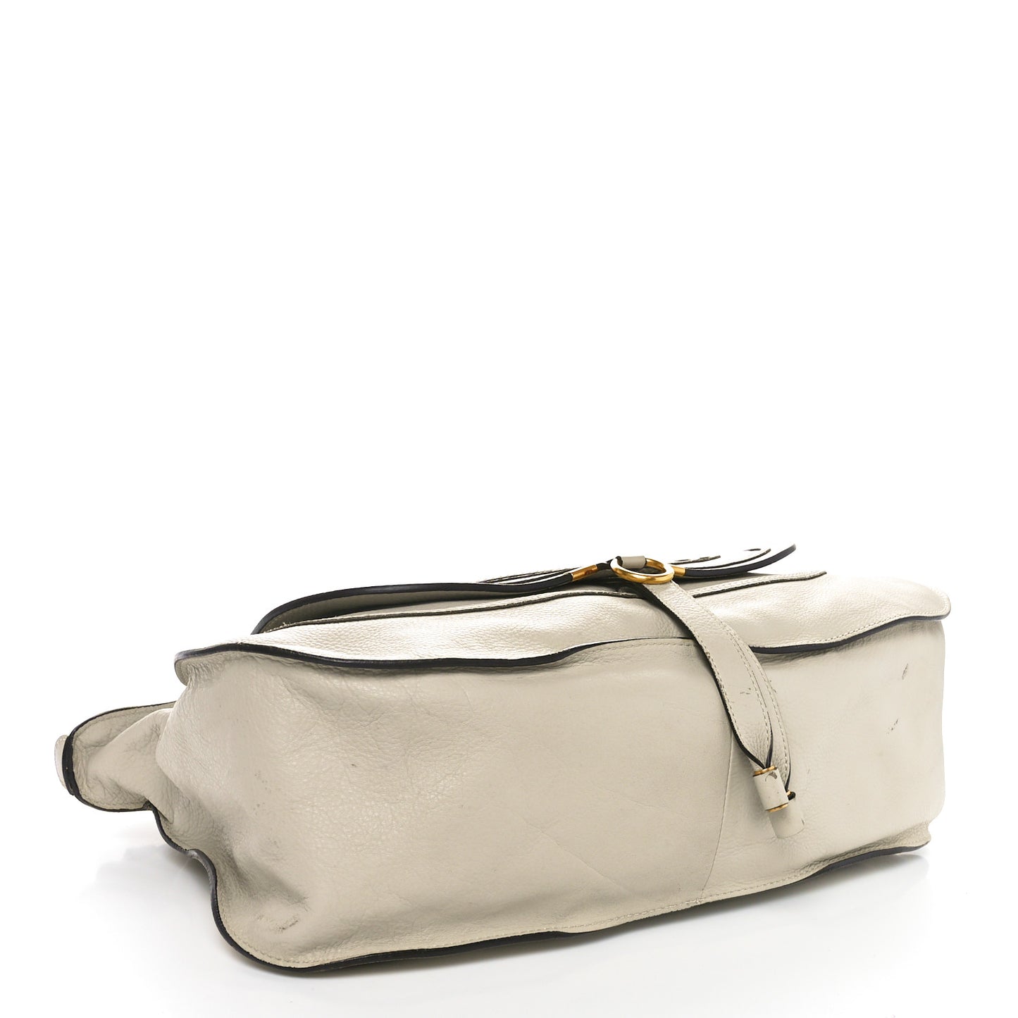 Calfskin Large Marcie Satchel Dove