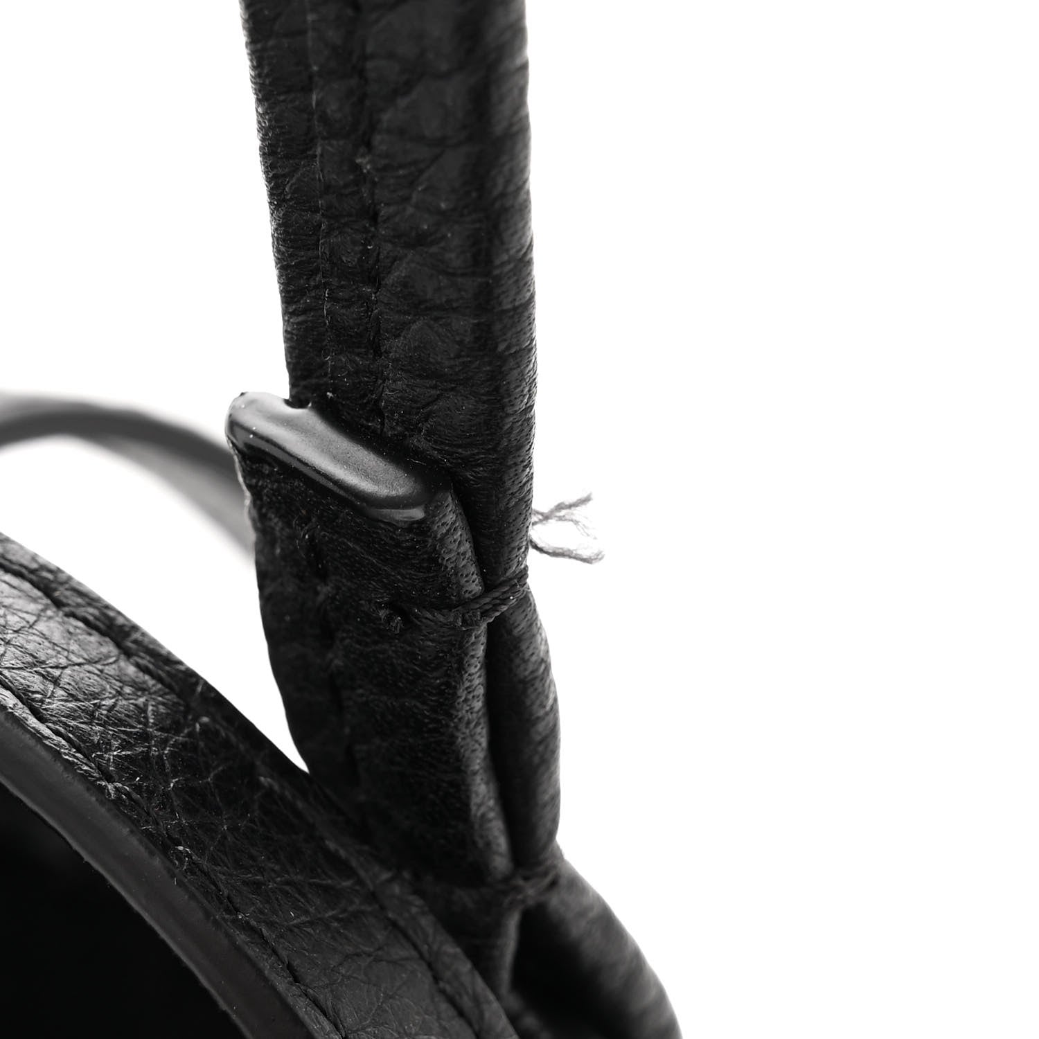 The Row Grained Calfskin Small Park Tote Black 12 of 12