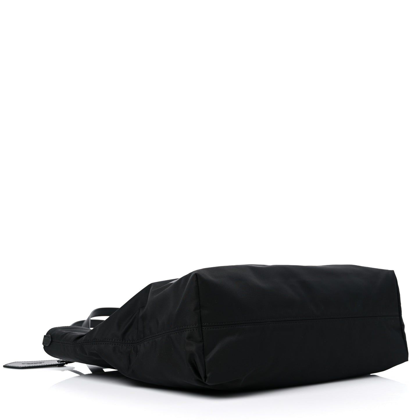 Nylon Logo Tote Bag Black