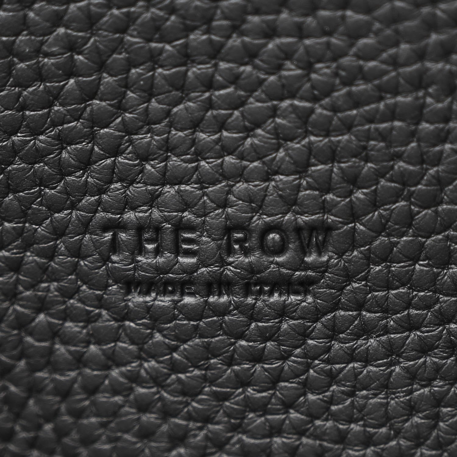 The Row Matte Grained Calfskin Soft Margaux 12 Black 6 of 9