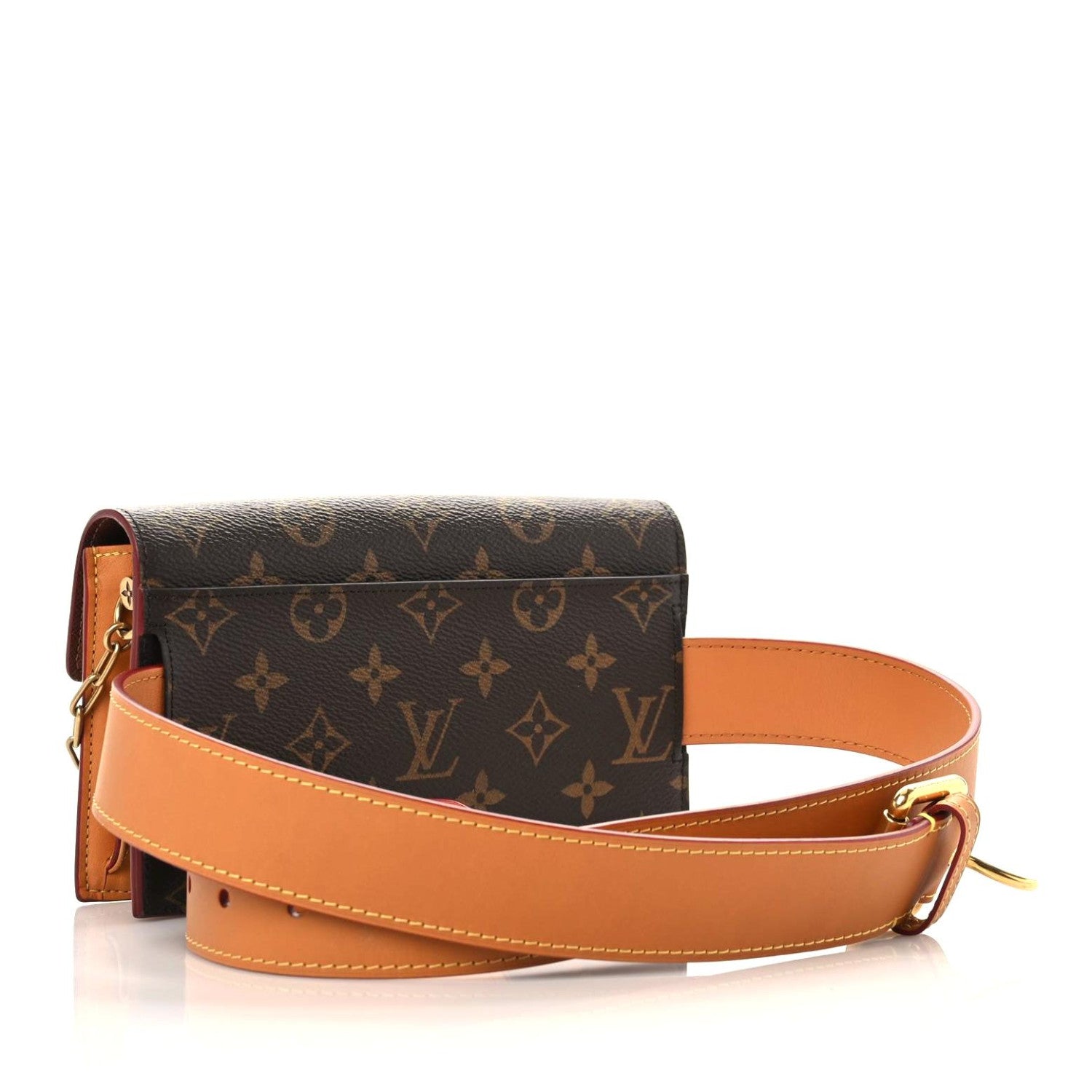 Louis Vuitton Monogram S Lock Belt Pouch MM 4 of 18