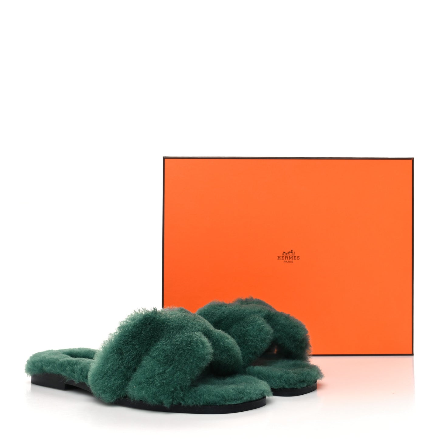 Woolskin Oran Sandals 37 Vert Anglais