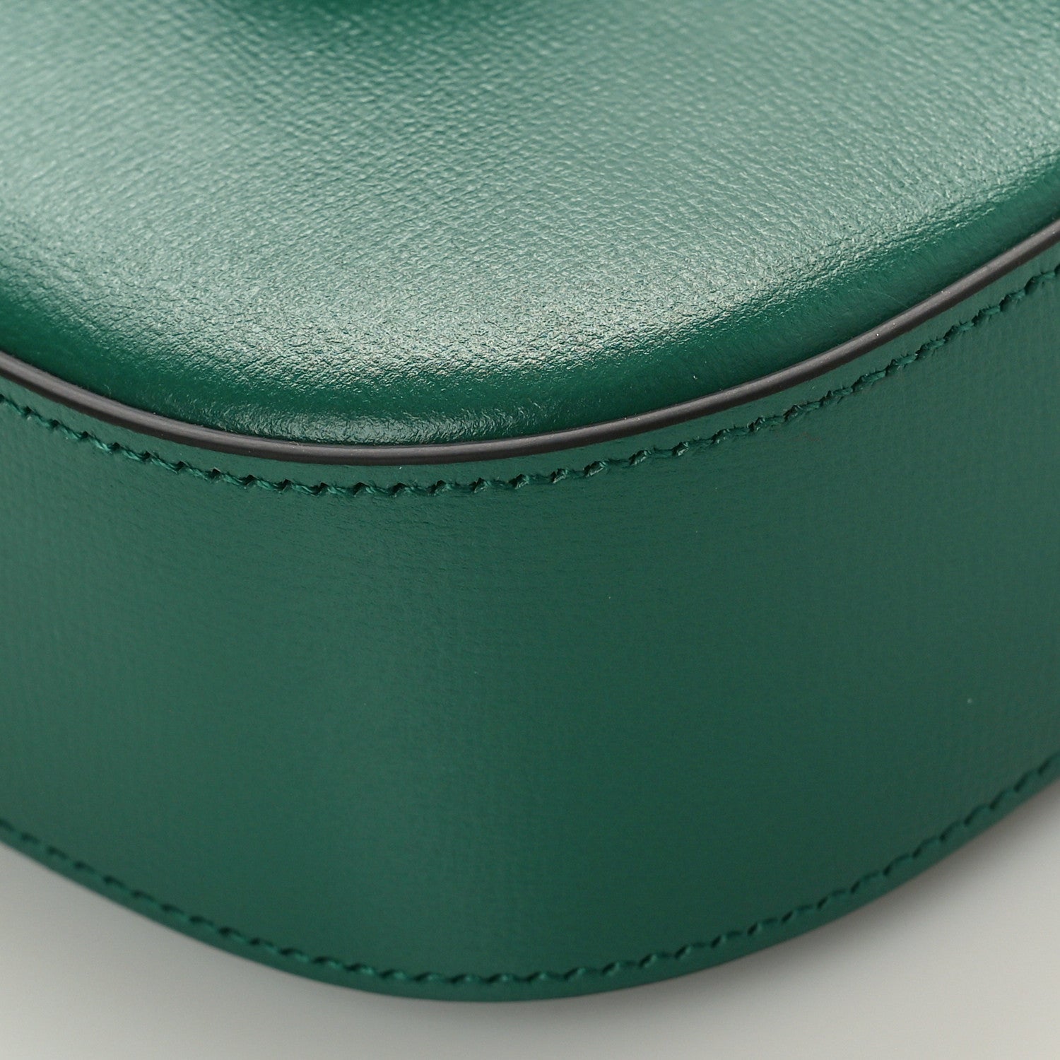 Gucci Azalea Calfskin Web Monochrome Horsebit 1955 Shoulder Bag Emerald 11 of 11