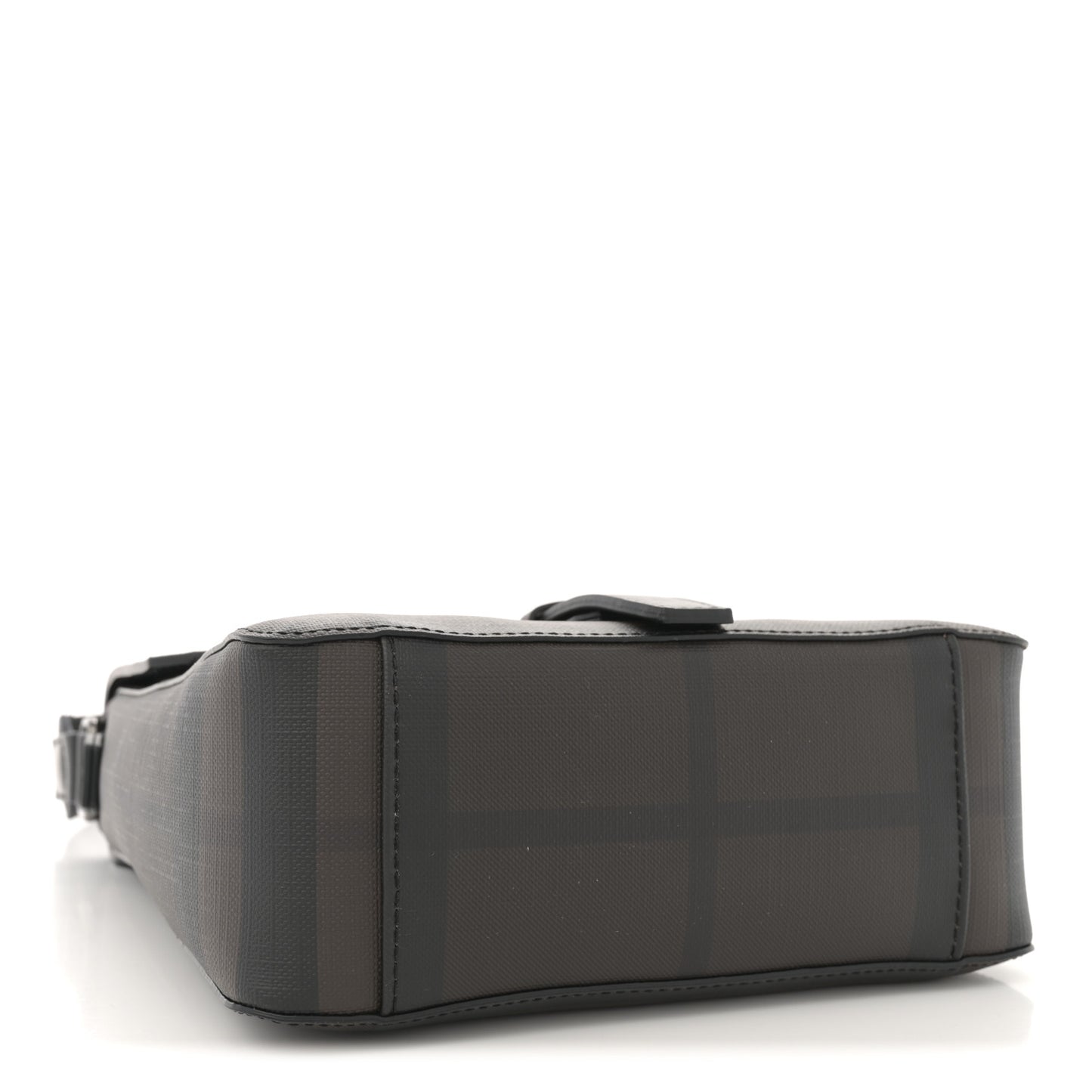 Smoked Check Vaughan Crossbody Bag Black