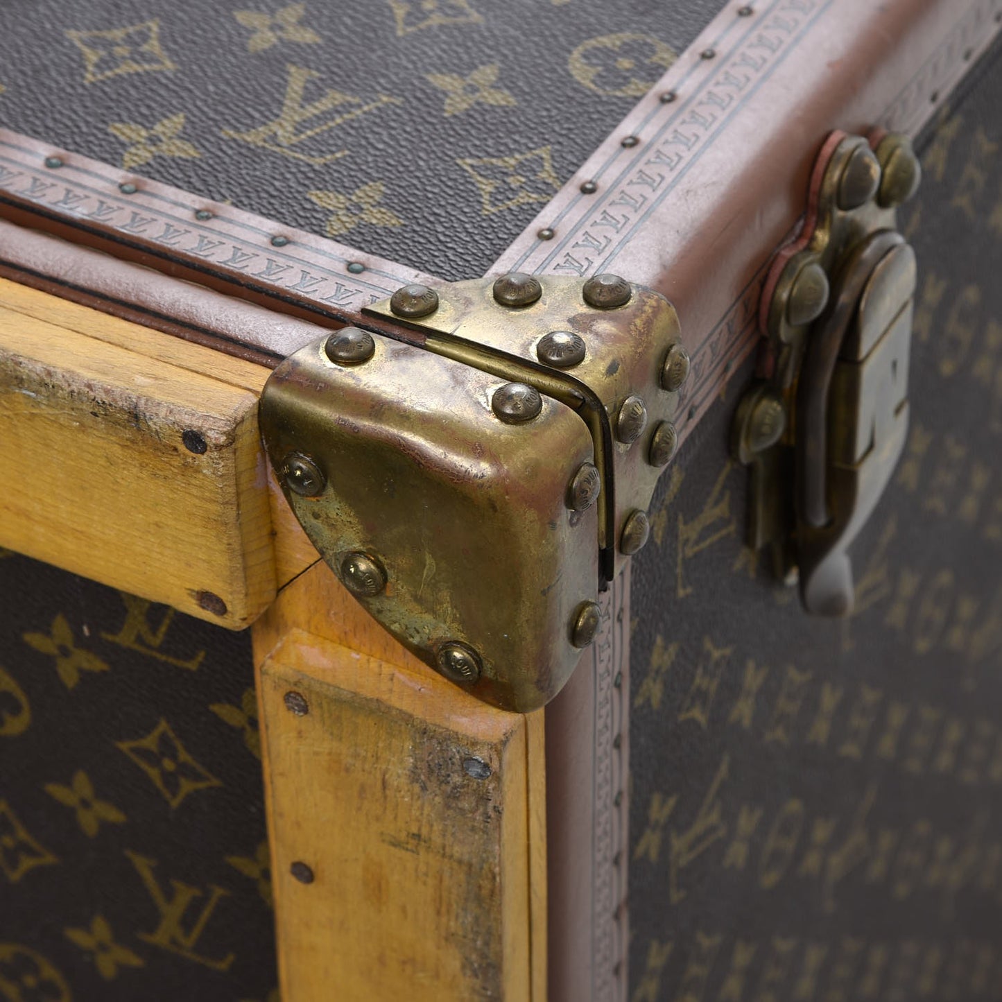 Monogram Stokowski Secretary Desk Trunk