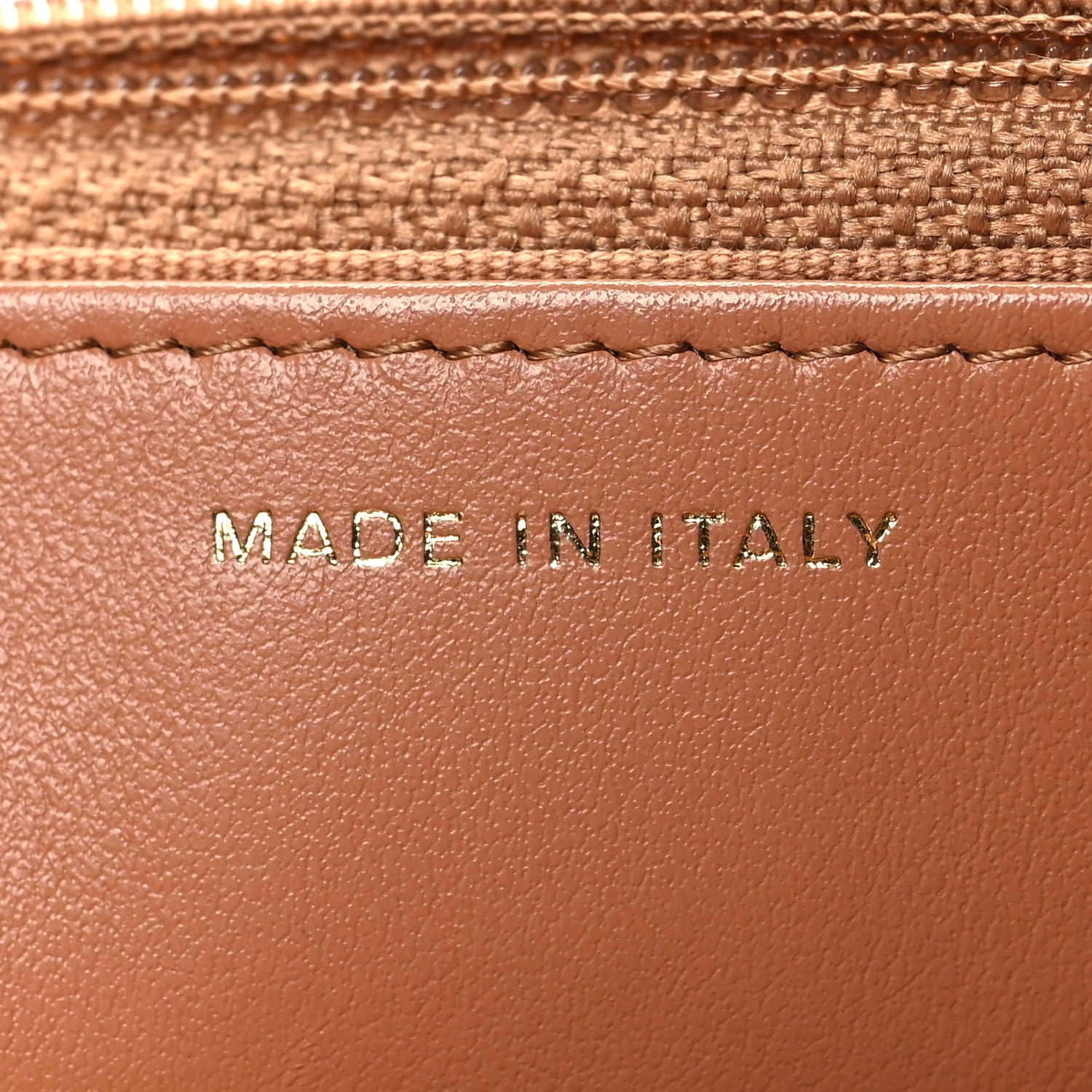 Chanel Lambskin Quilted Chanel 19 Wallet On Chain WOC Brown 7 of 12