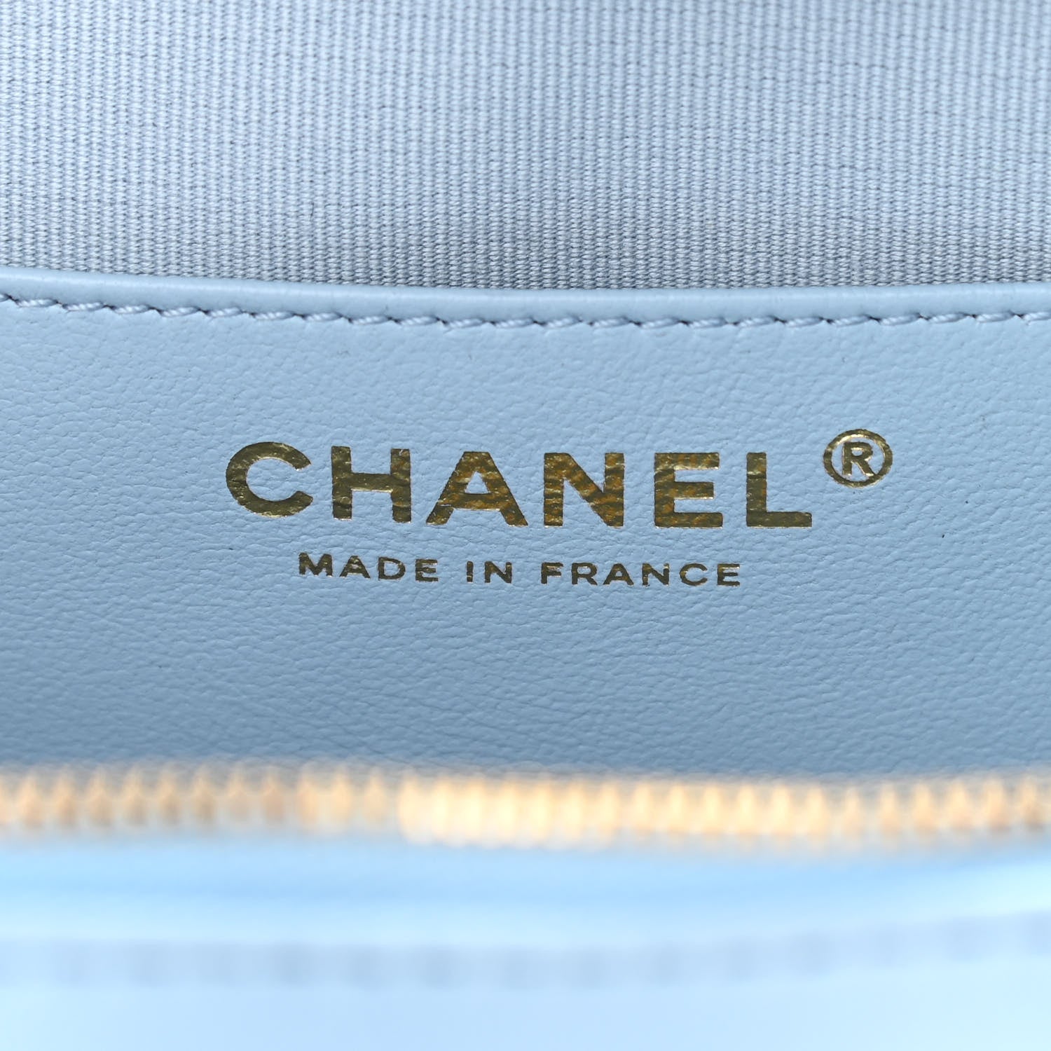 Chanel Lambskin Quilted CC In Love Heart Bag Light Blue 5 of 10