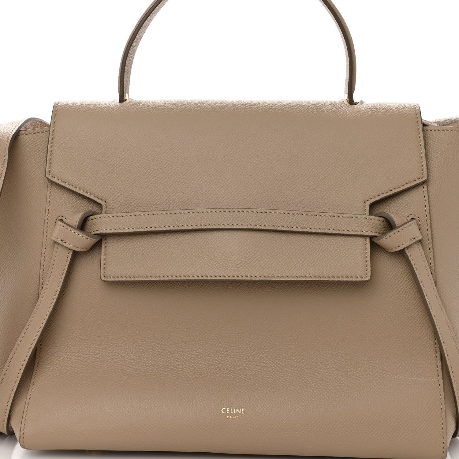 Celine Grained Calfskin Mini Belt Bag Light Taupe 7 of 9