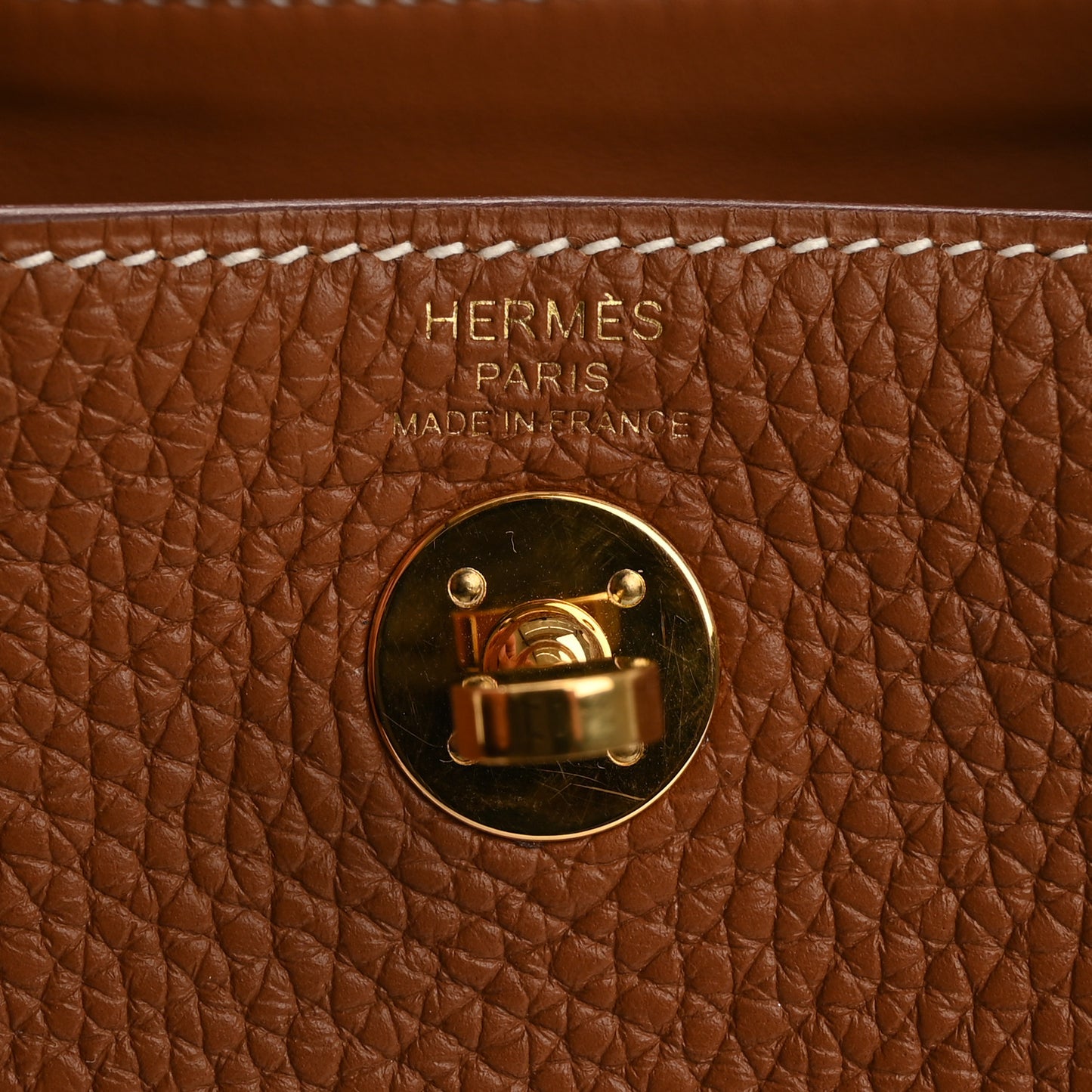 Taurillon Clemence Mini Lindy 20 Gold
