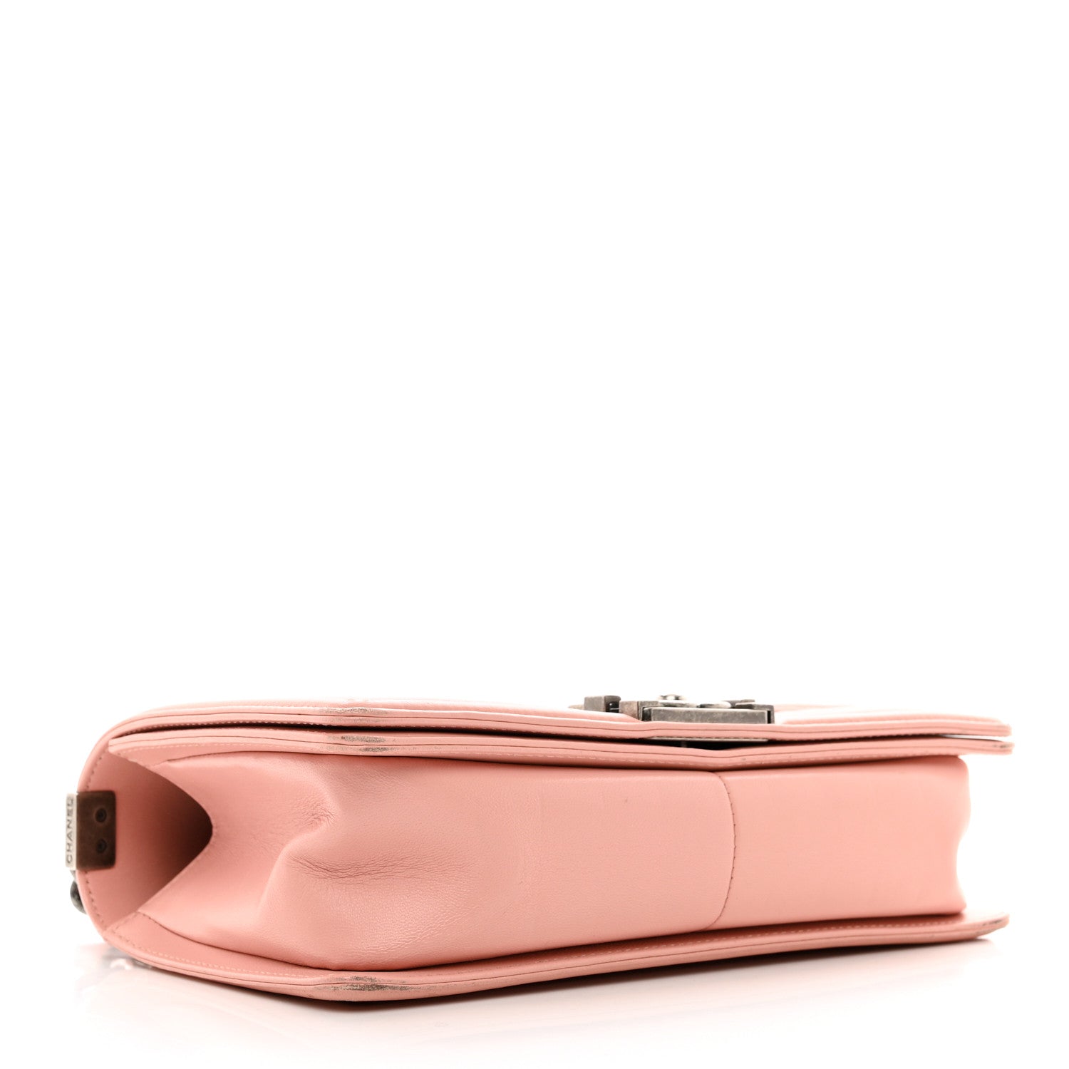 Chanel Calfskin Quilted Medium Boy Flap Light Pink 4 of 11