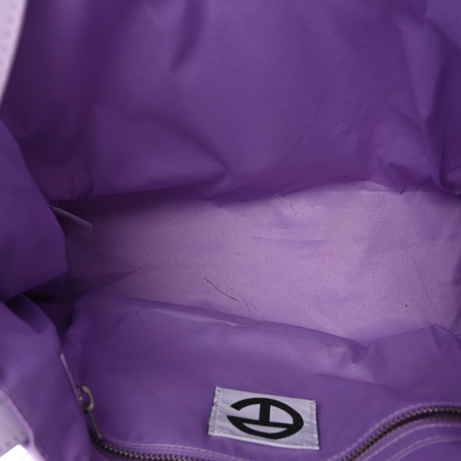 Telfar Vegan Leather Medium Shopping Bag Lavender 5 of 9