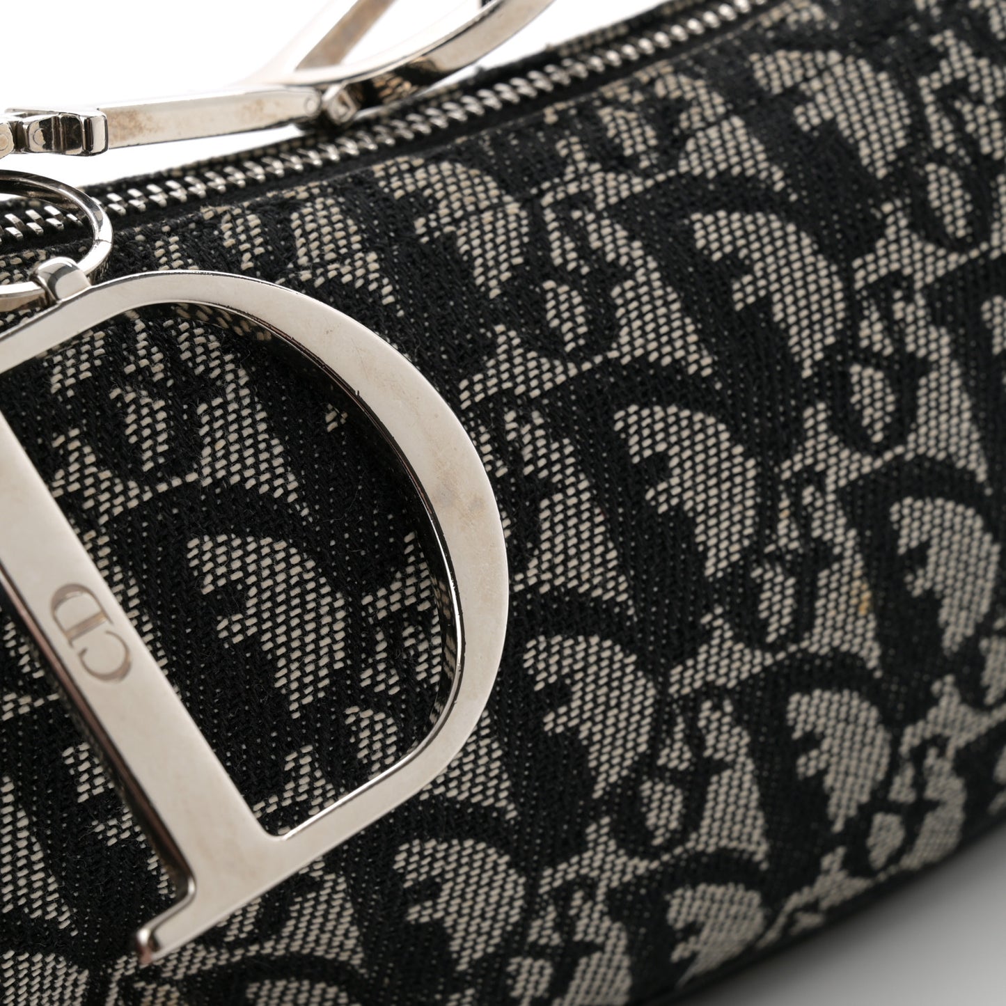Monogram Shoulder Bag Pochette Black