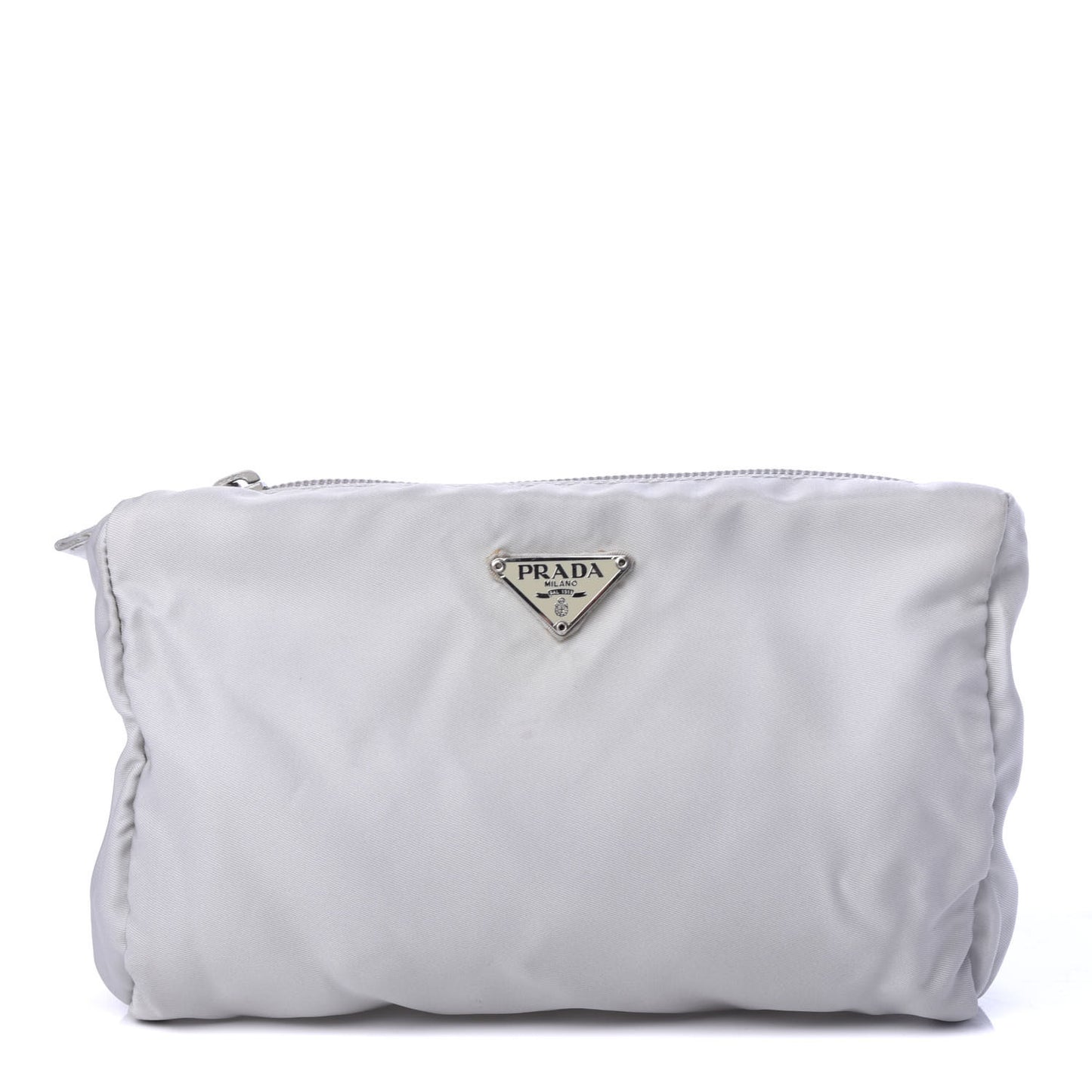 Nylon Vela Cosmetic Pouch Cristallo