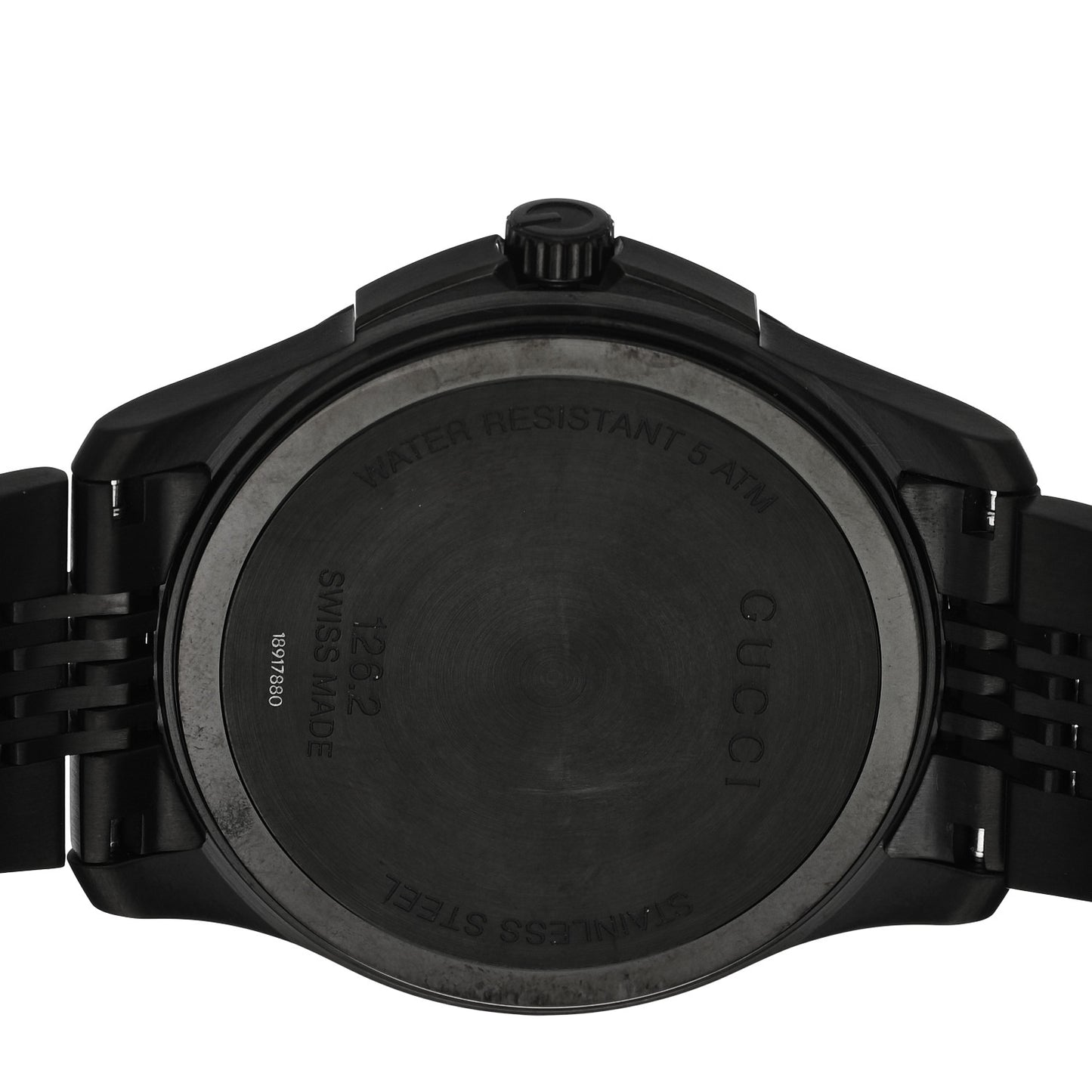 PVD Stainless Steel 44mm G-Timeless Quartz Watch Black