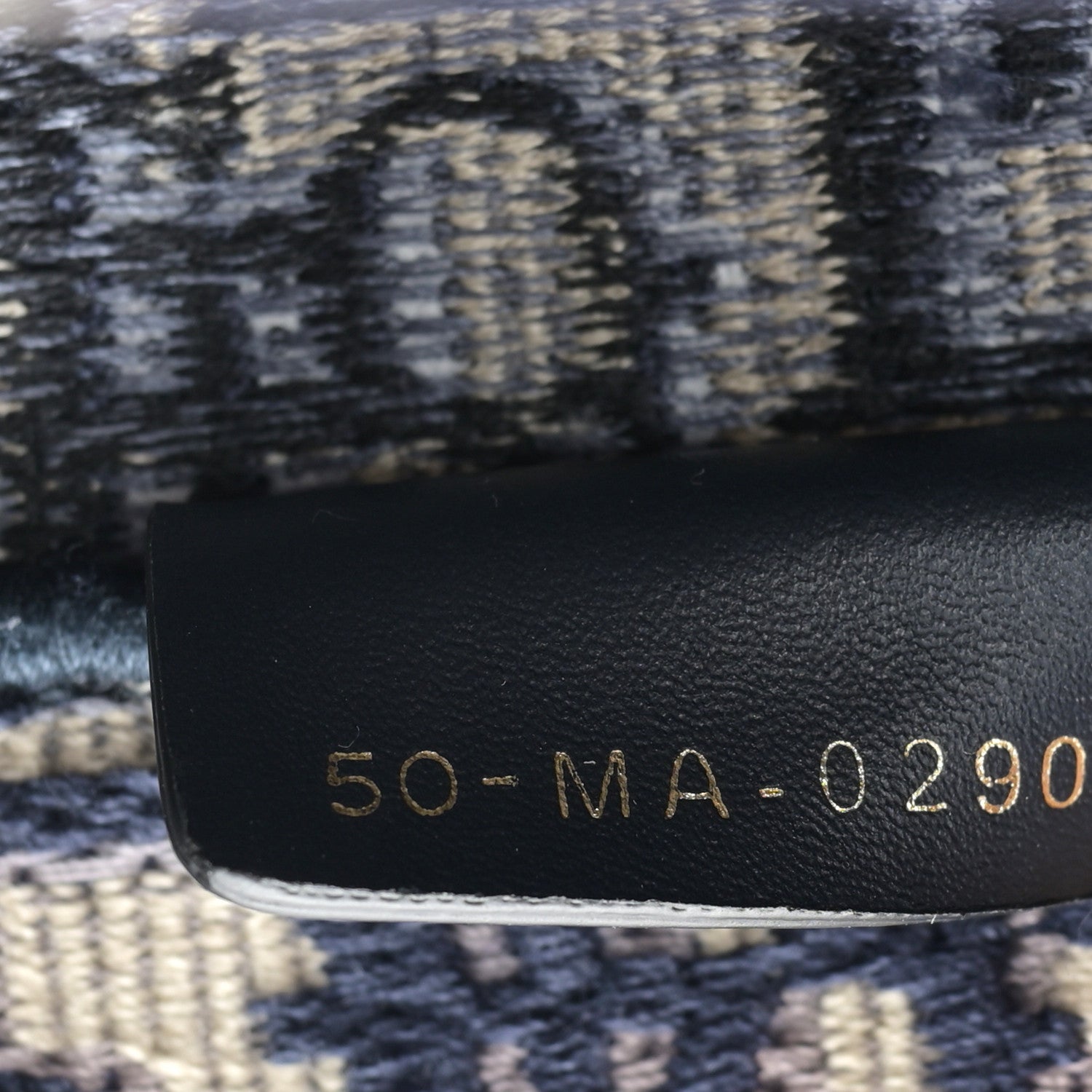 Christian Dior Oblique Medium Book Tote Blue Multicolor 7 of 11