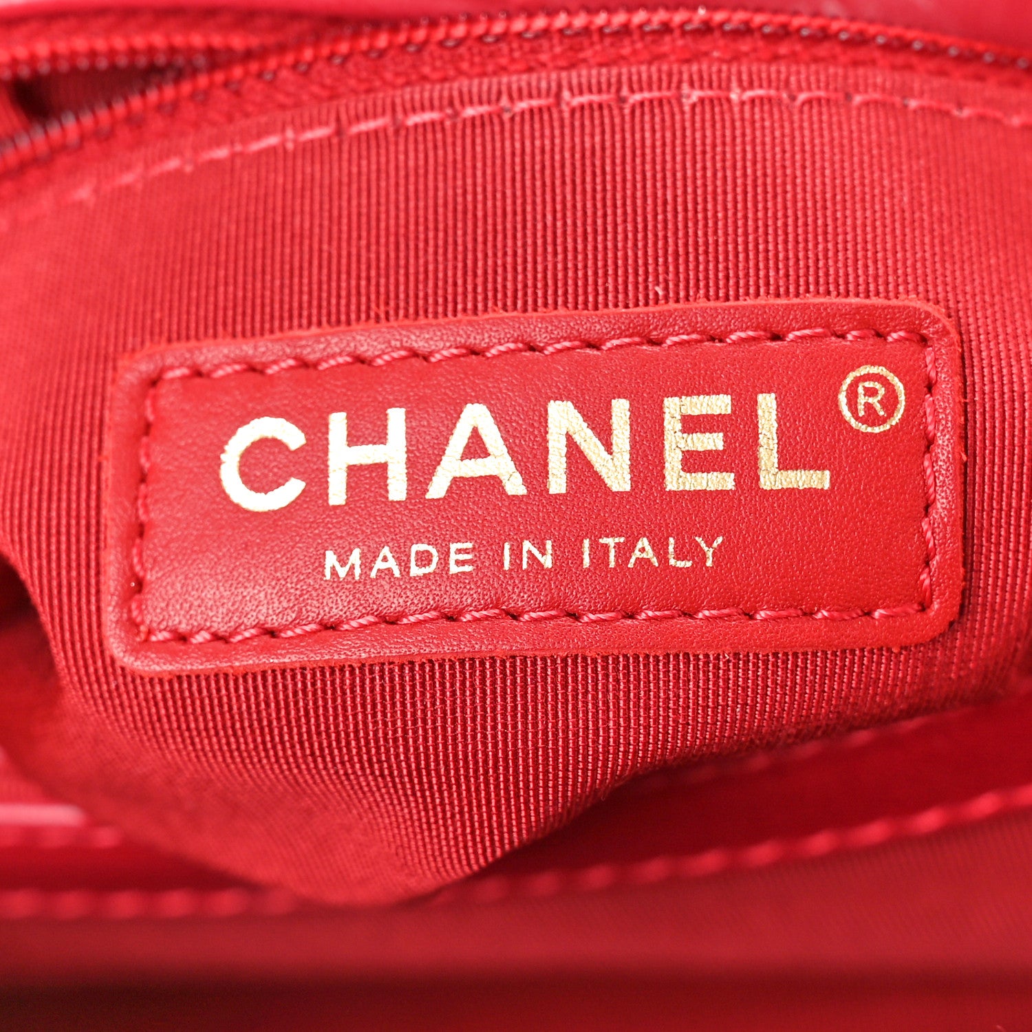 Chanel Tweed Knock On Wood Mini Flap Red 6 of 12