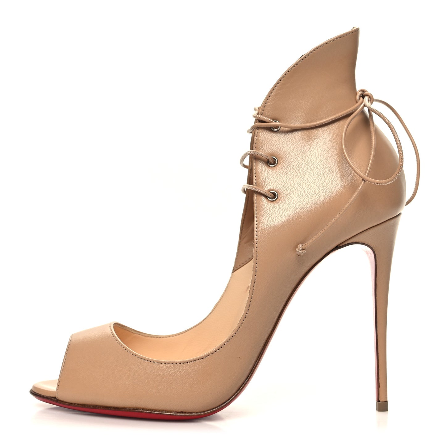 Kid Mega Vamp 100 Lace Up Pumps 38 Nude