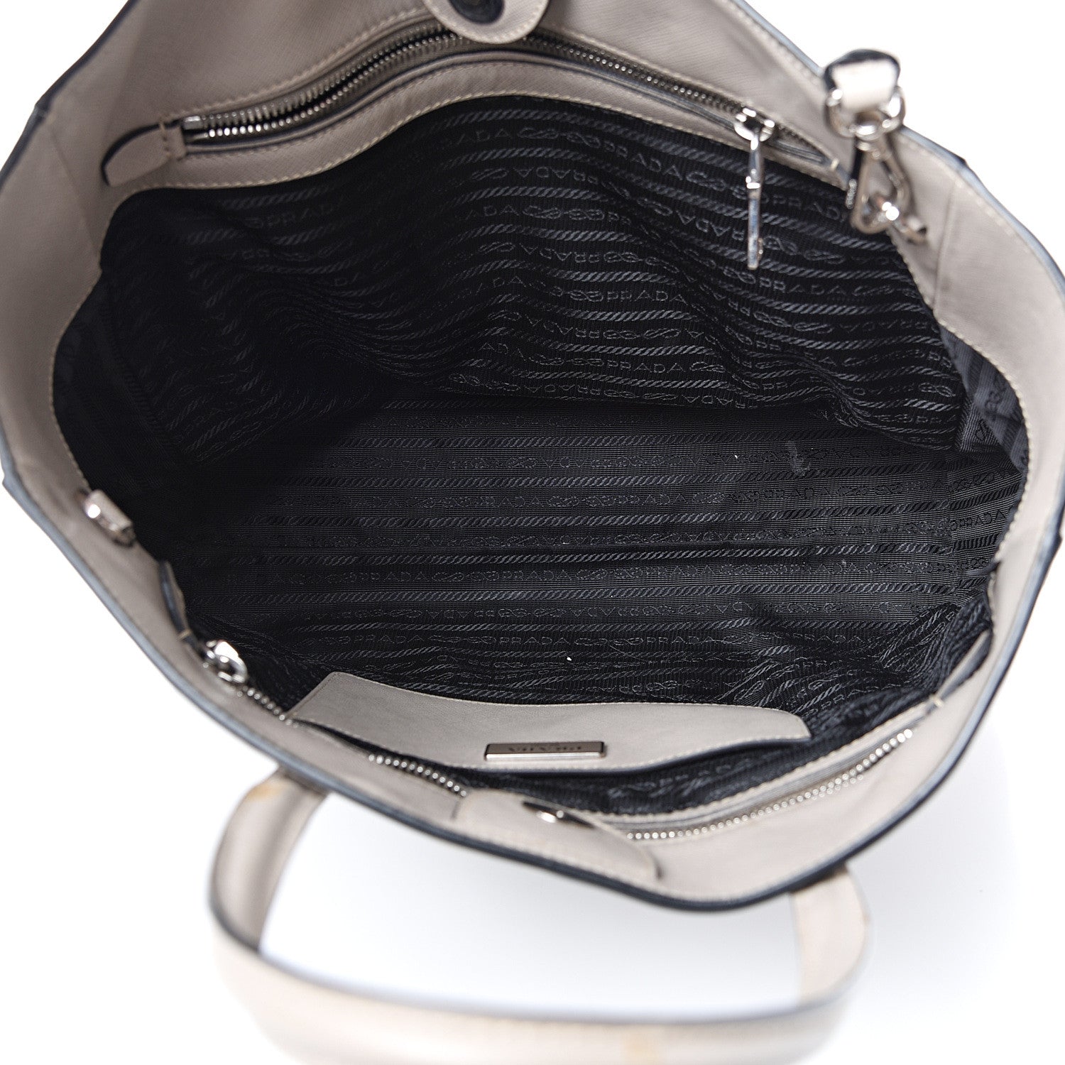 Prada Saffiano Soft Tote Pomice 4 of 15