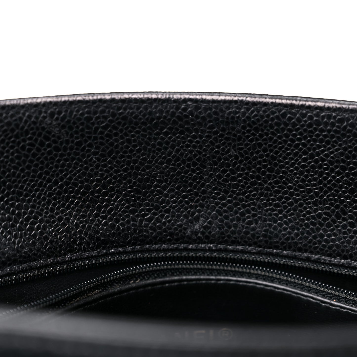 Caviar CC Shoulder Bag Black