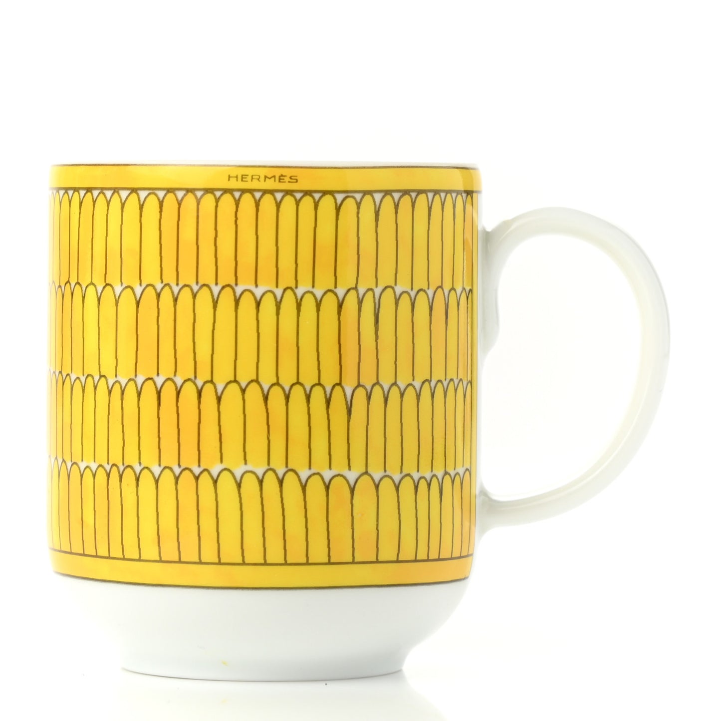Porcelain Soleil d'Hermes Coffee Cup