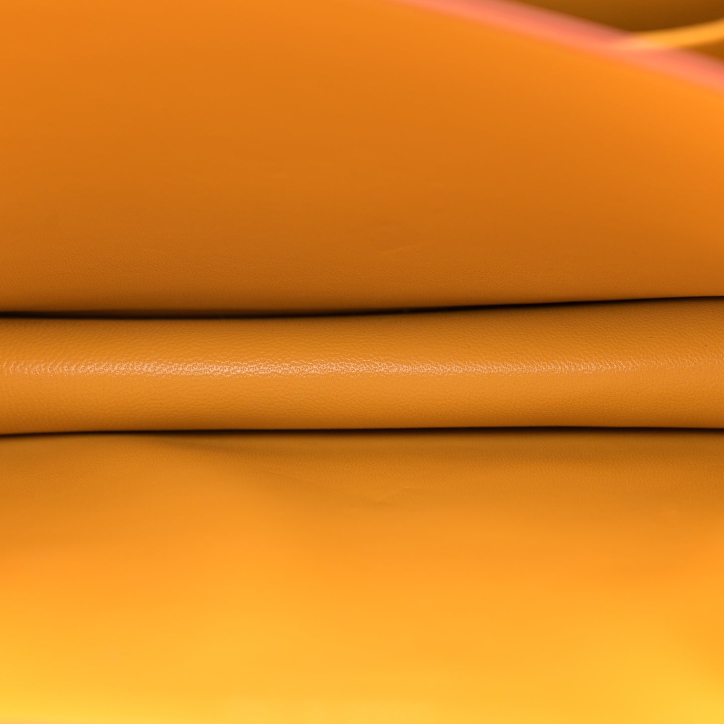 Goatskin Medium Classic Box Flap Bag Orange