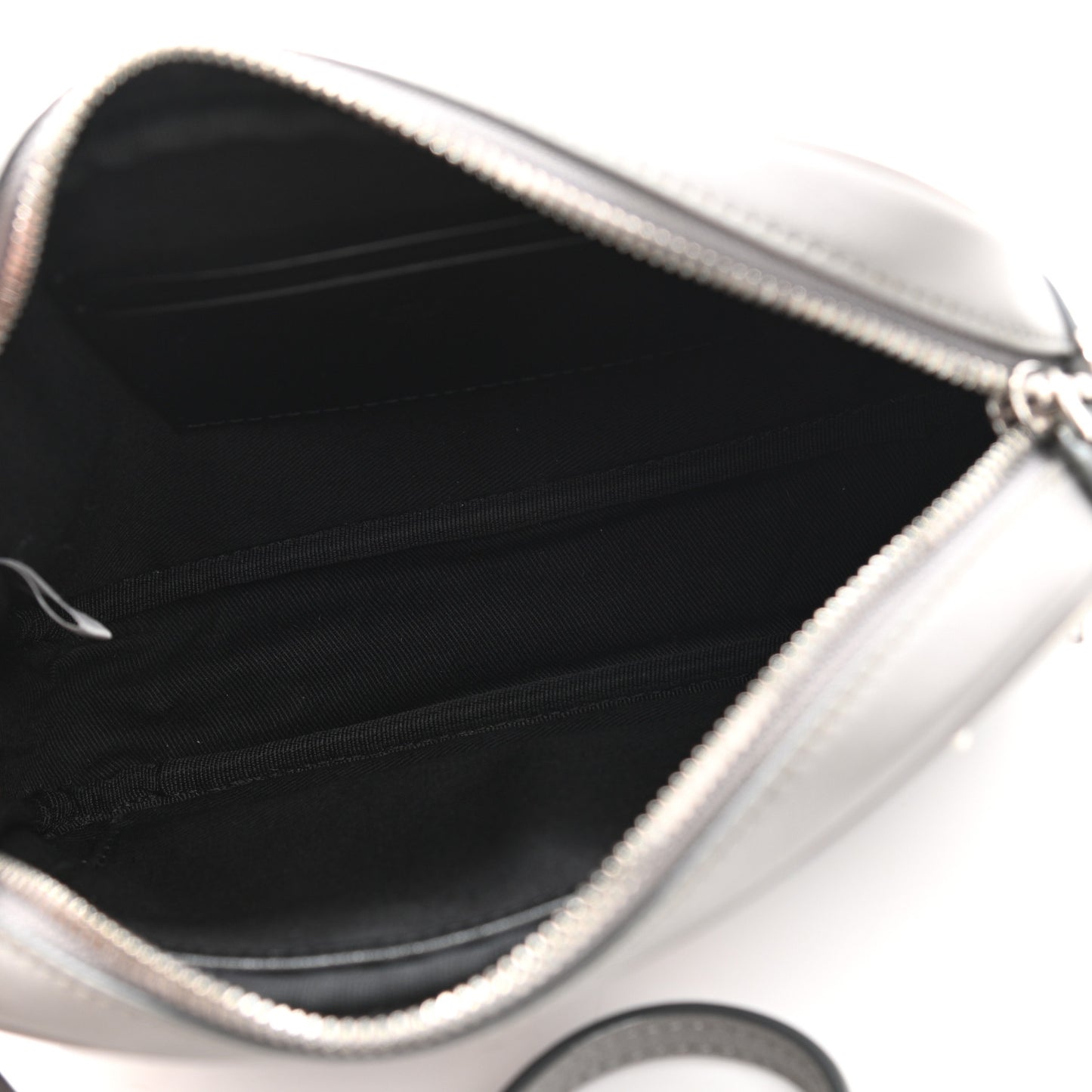 Lambskin Star Eyed Bunny Crossbody Grey