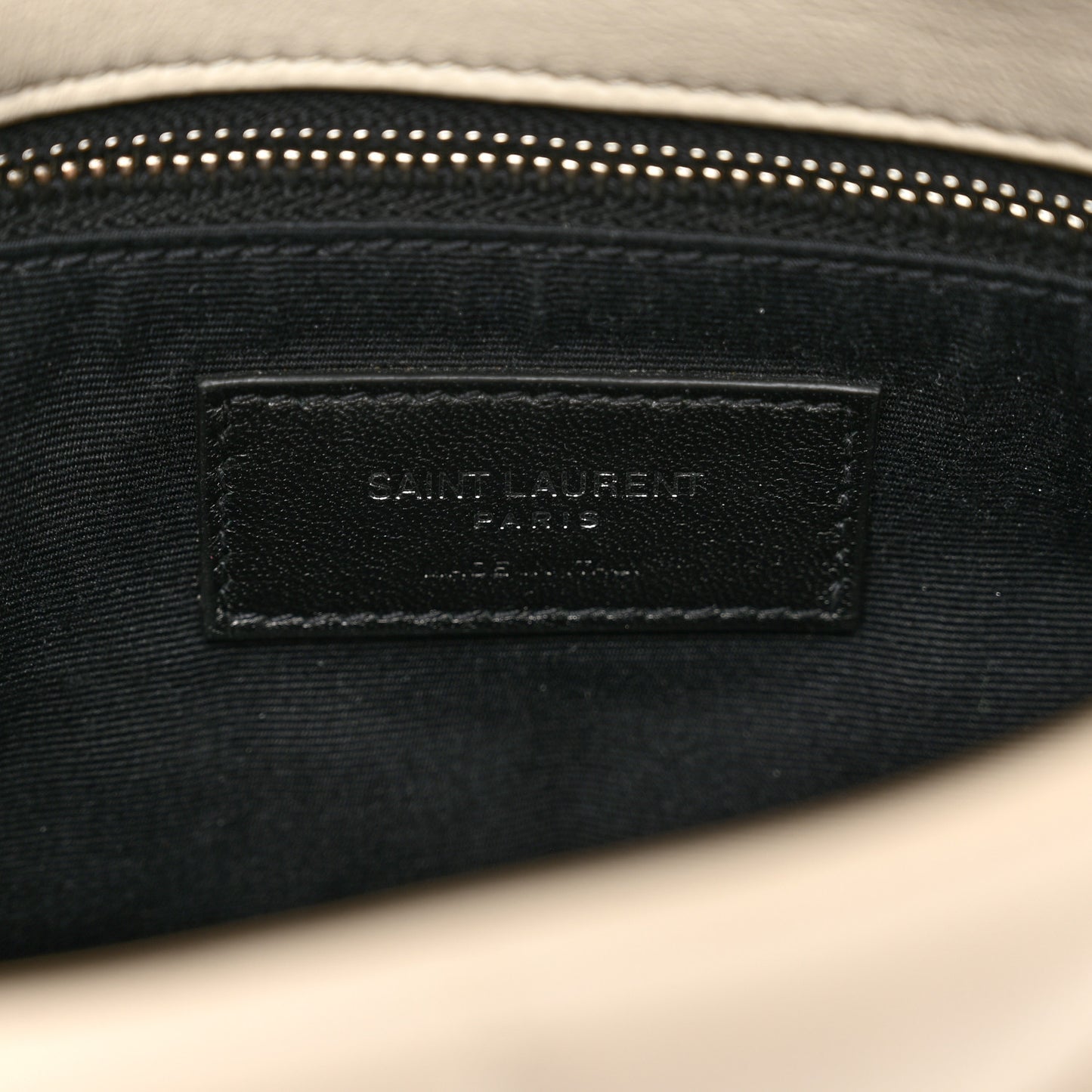 Lambskin Quilted Toy Loulou Puffer Monogram Chain Satchel Blanc Vintage