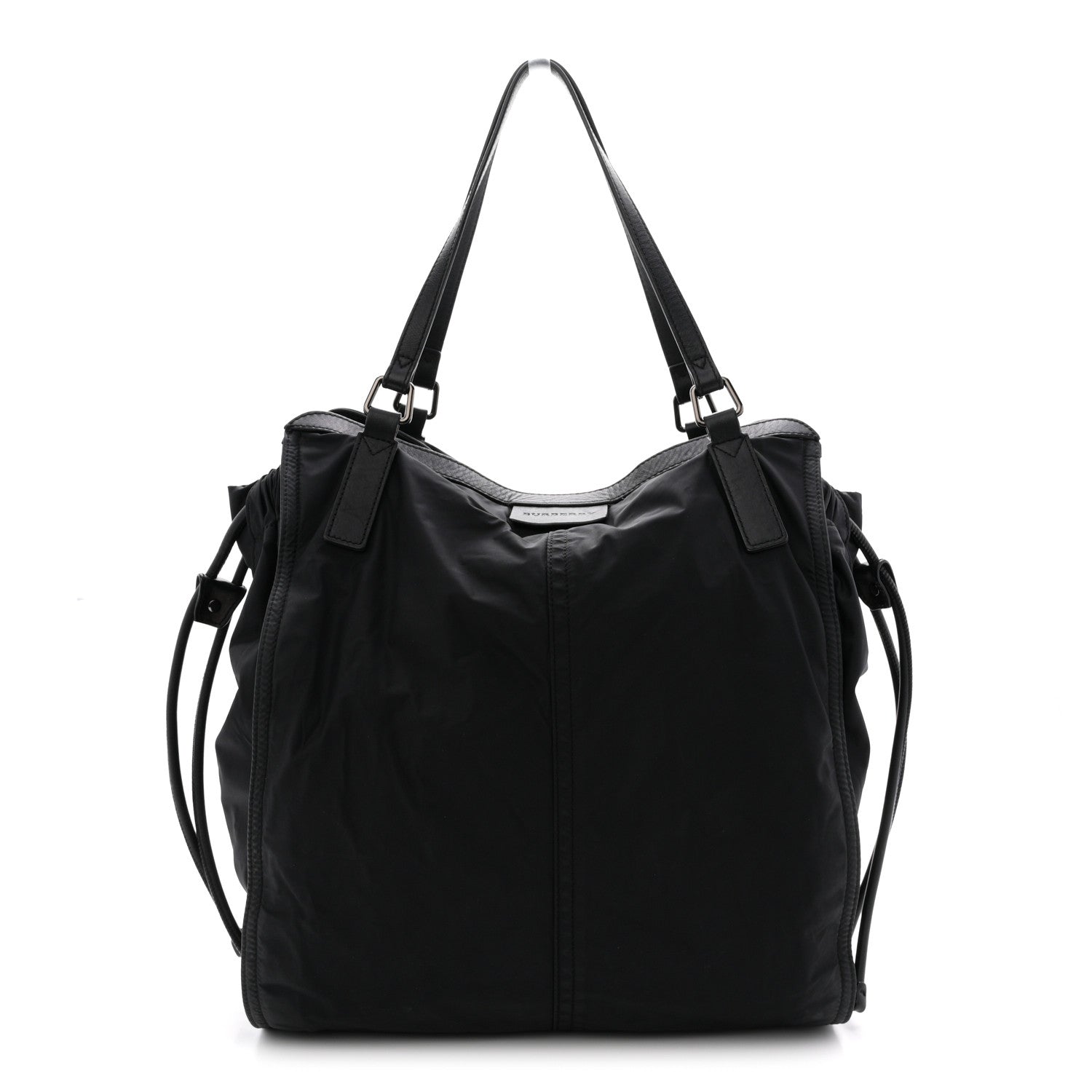 Burberry Nylon Buckleigh Packable Tote Black 1869083 – FASHIONPHILE
