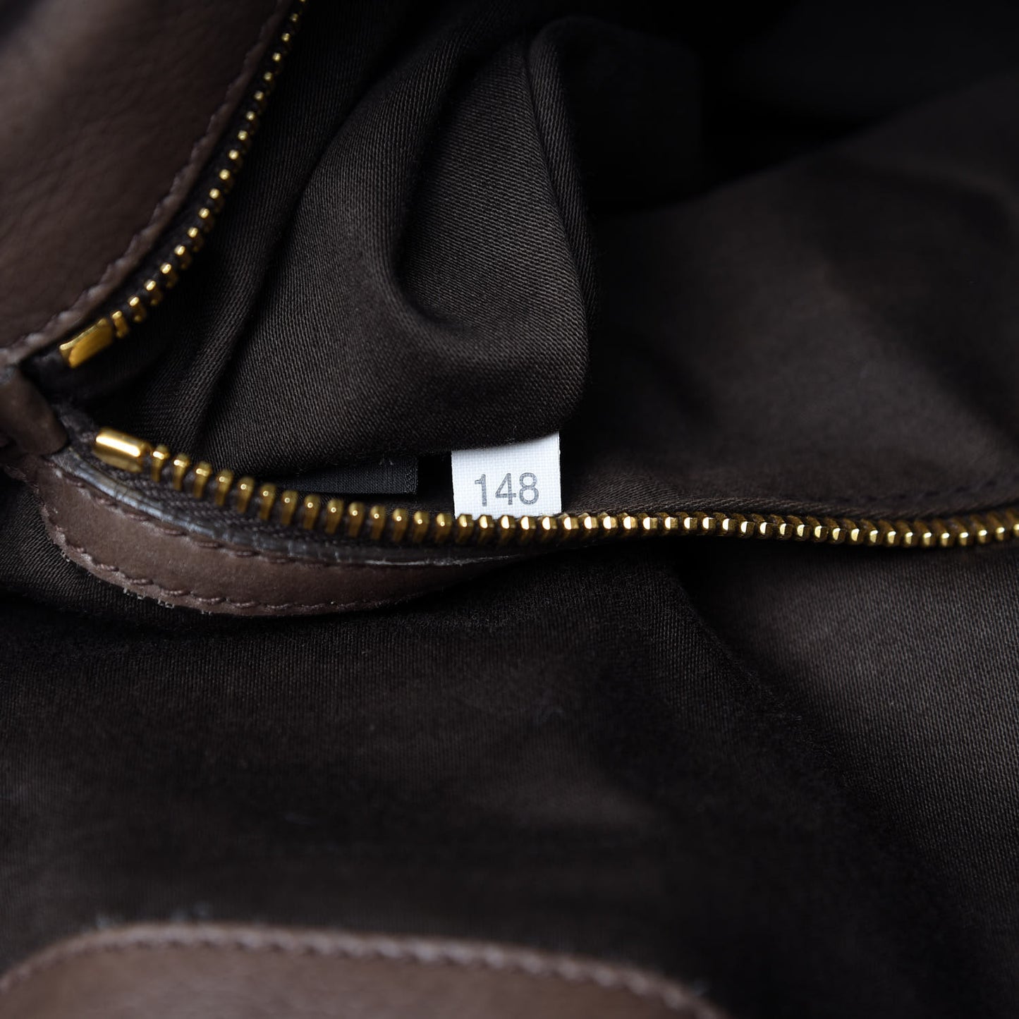 Vitello Lux Gathered Tote Juta