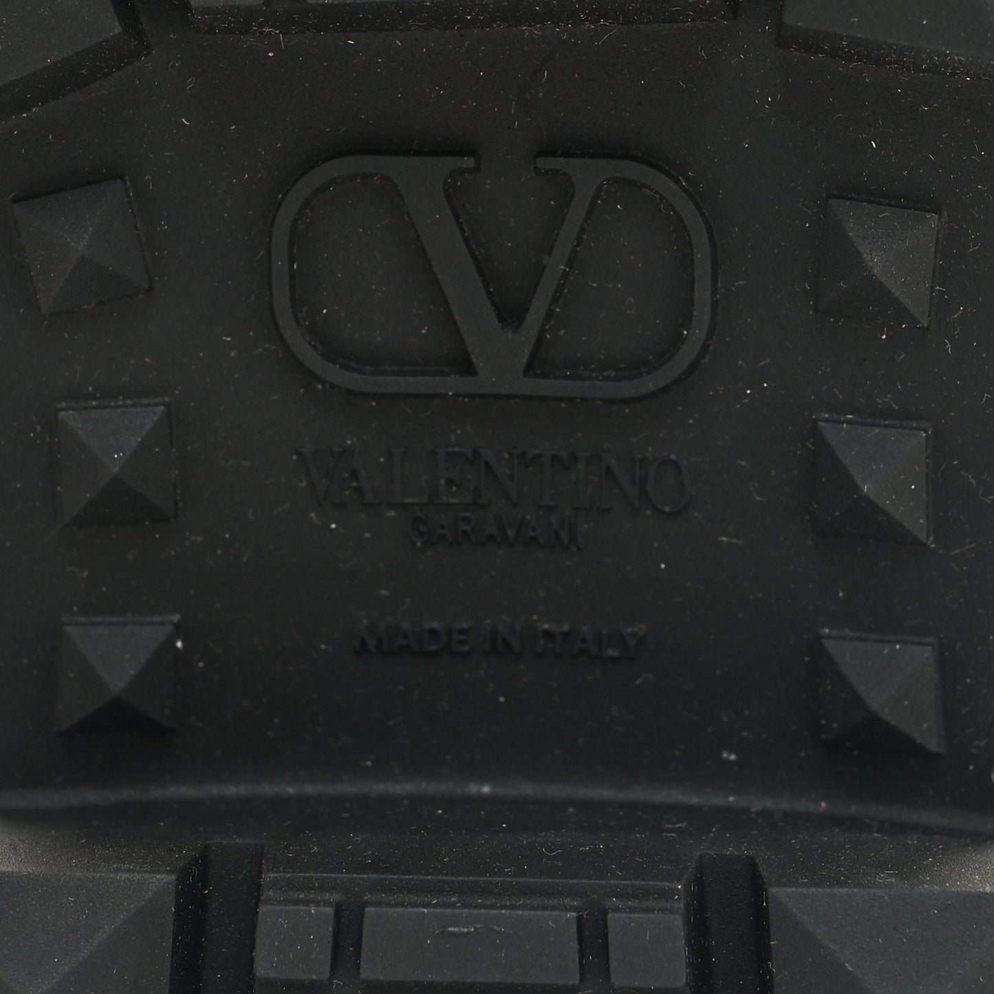 Calfskin Roman Stud Combat Boots 38 Light Ivory