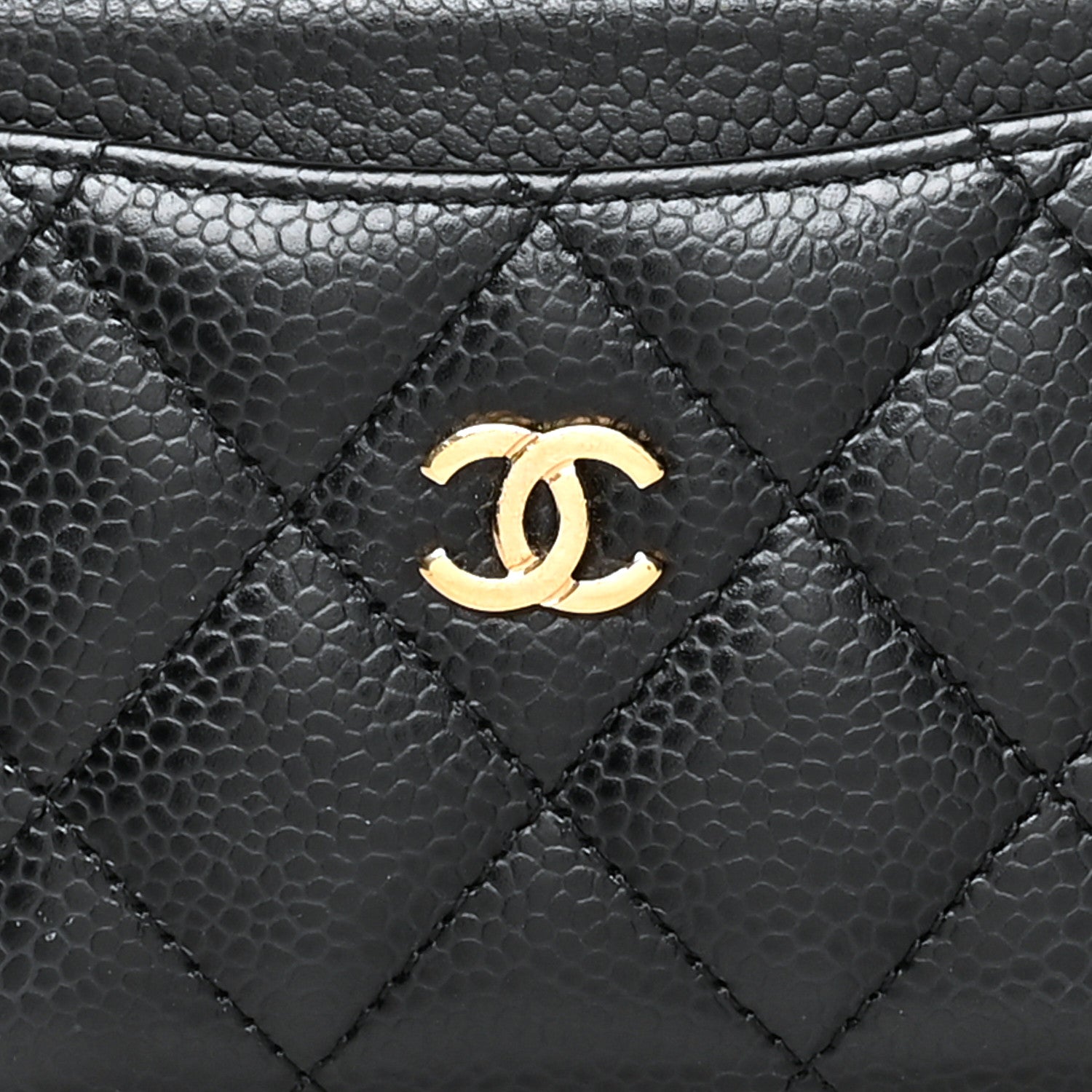Chanel Caviar Quilted Card Holder Black 8 of 8