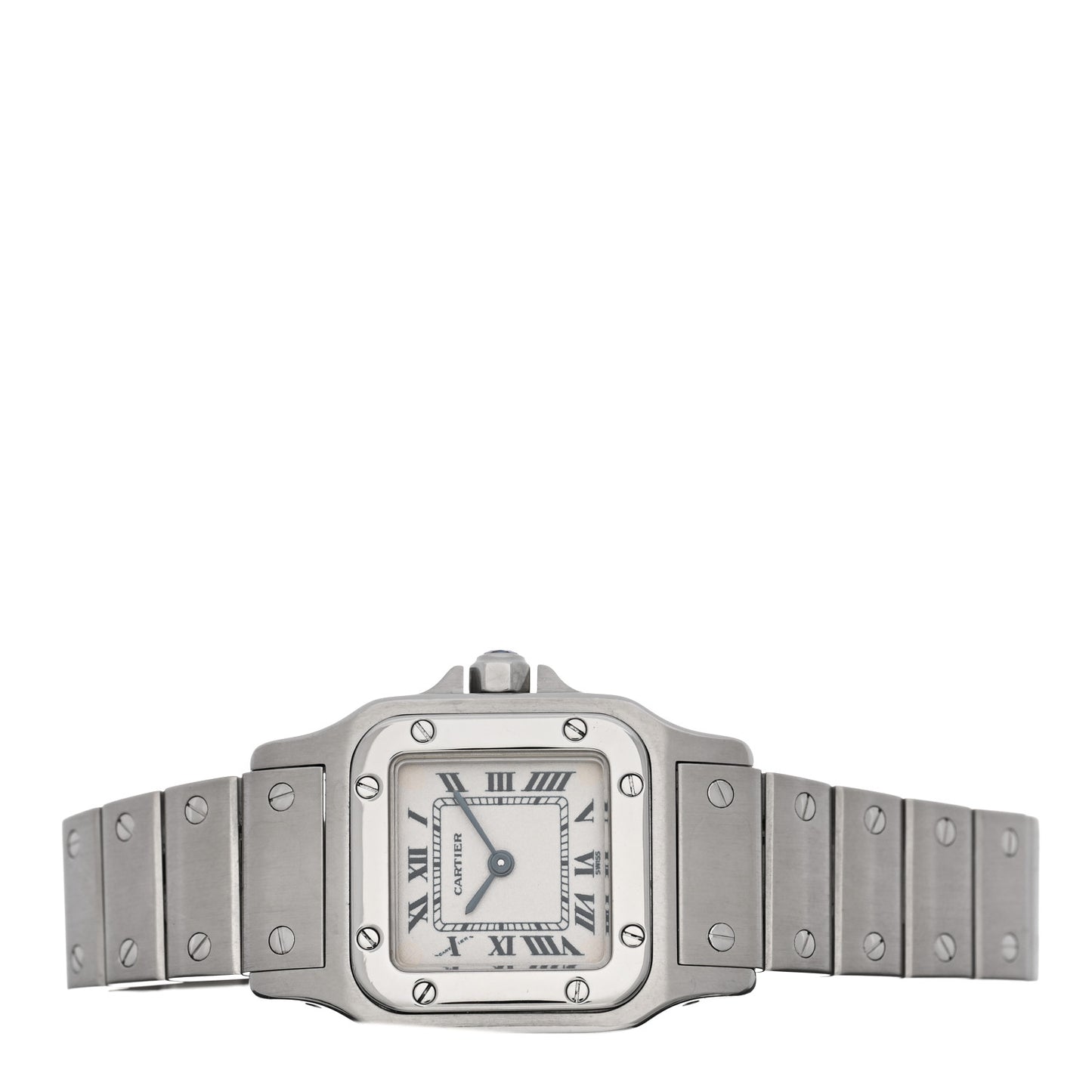 Stainless Steel 24mm Santos de Cartier Galbee Quartz Watch