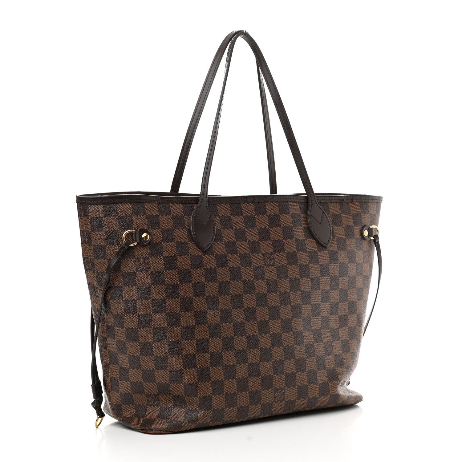 Louis Vuitton Damier Ebene Neo Neverfull MM Rose Ballerine 4 of 18