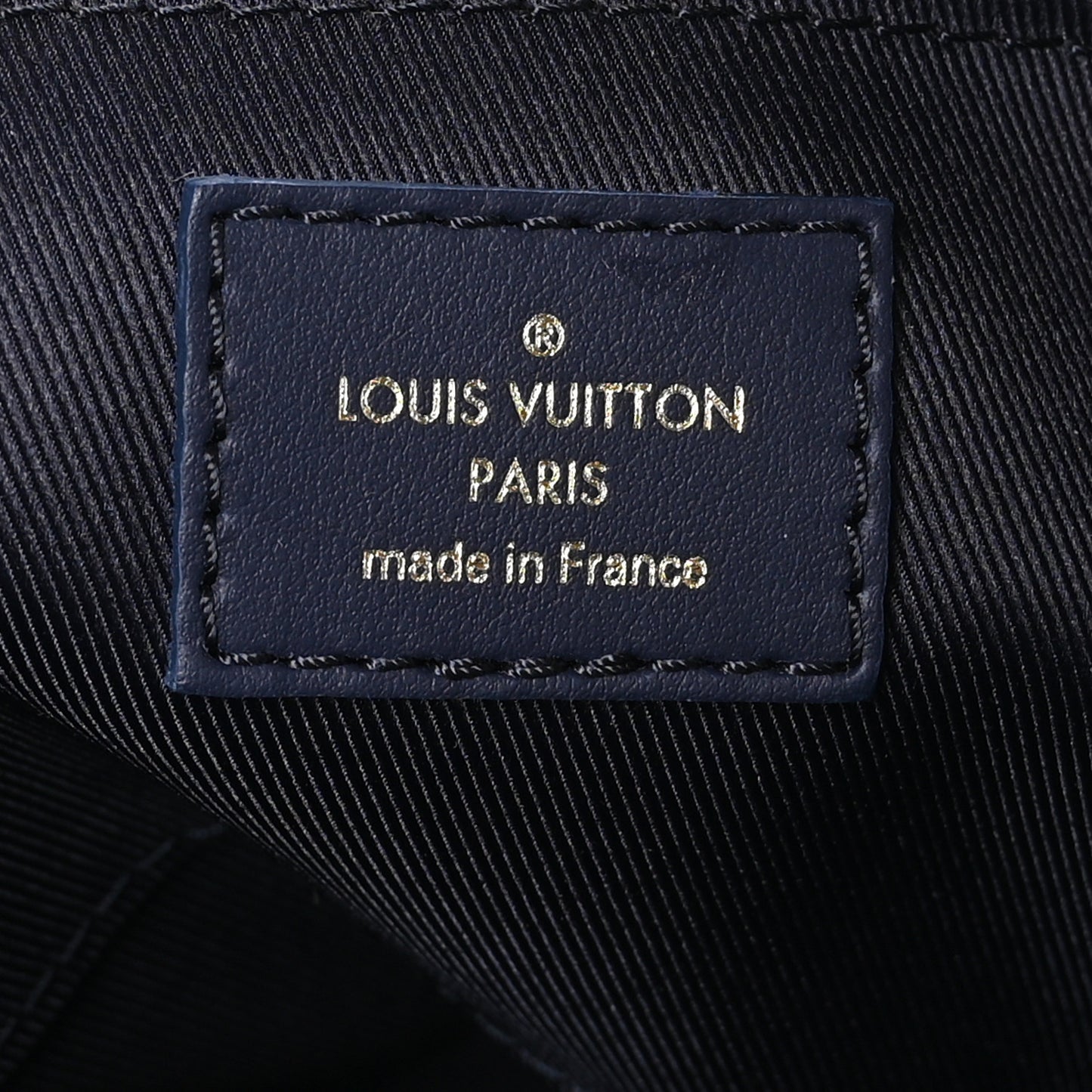 Monogram Bleach Keepall Bandouliere 25 Ink Blue