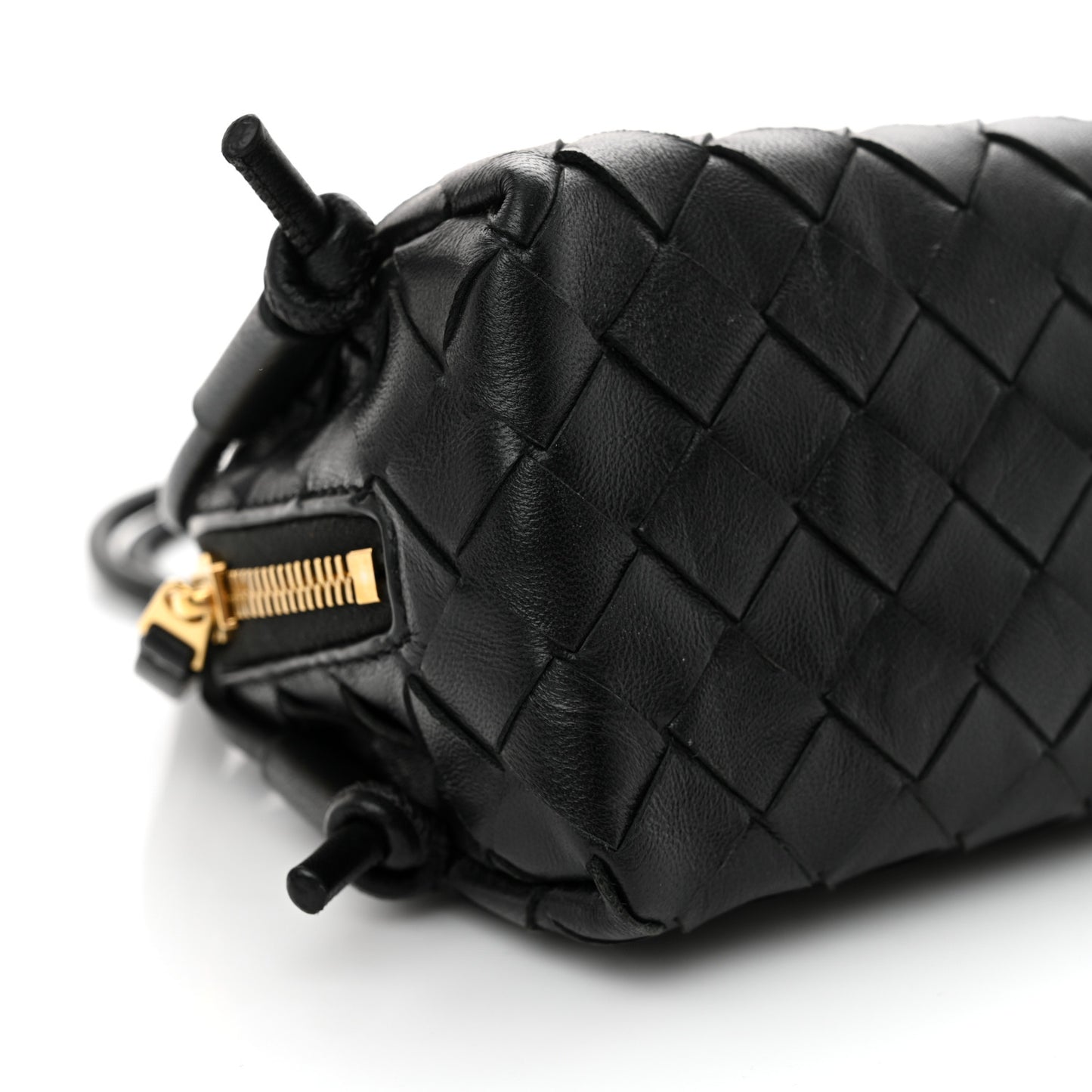 Nappa Intrecciato Concert Pouch Black