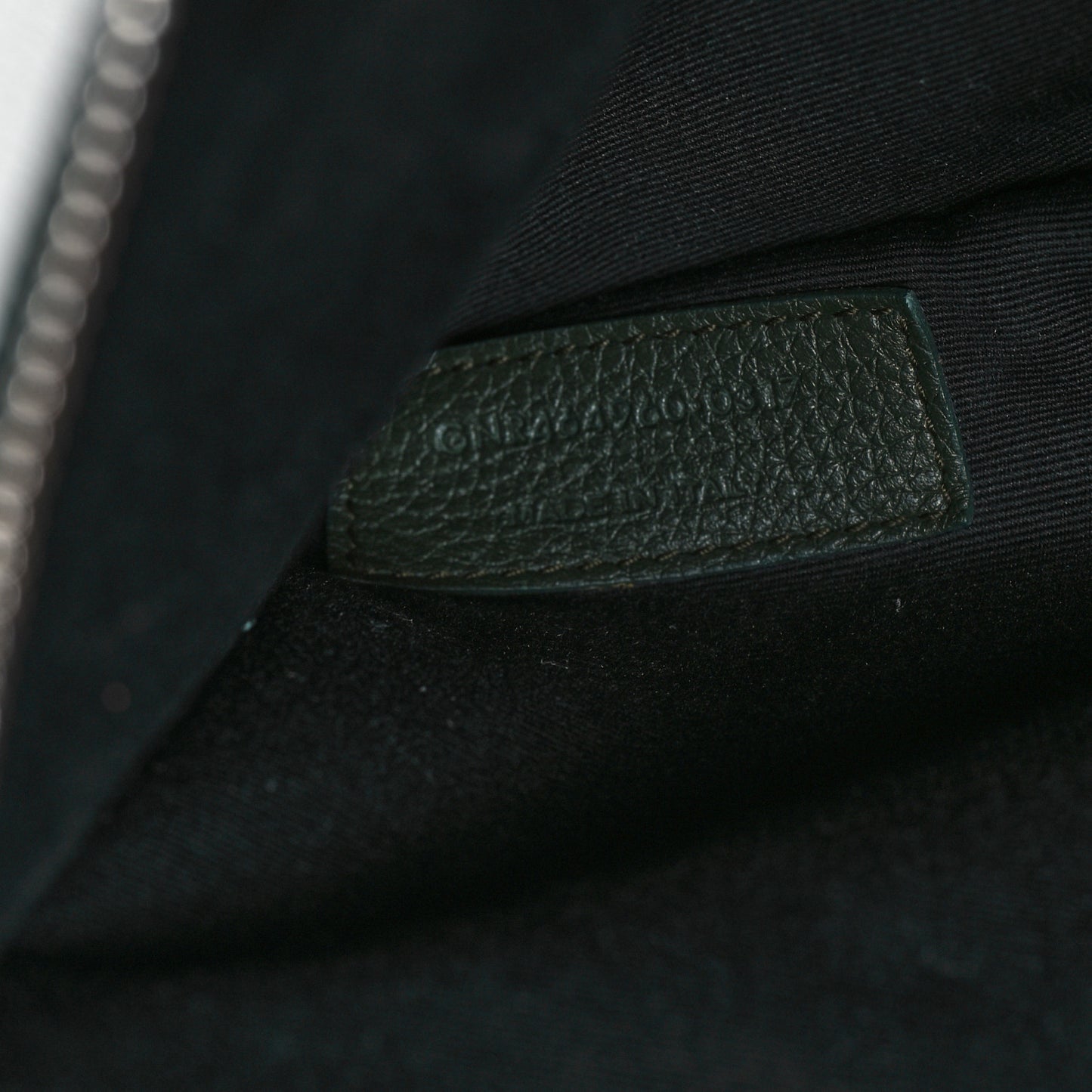 Grained Calfskin Small Supple Sac De Jour Dark Vert