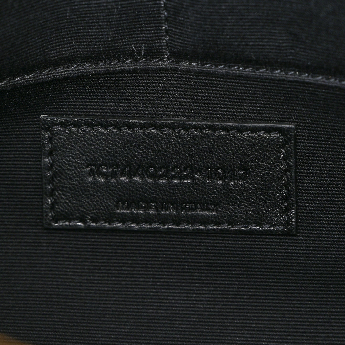 Calfskin Matelasse Monogram Cassandre Tablet Pouch Black