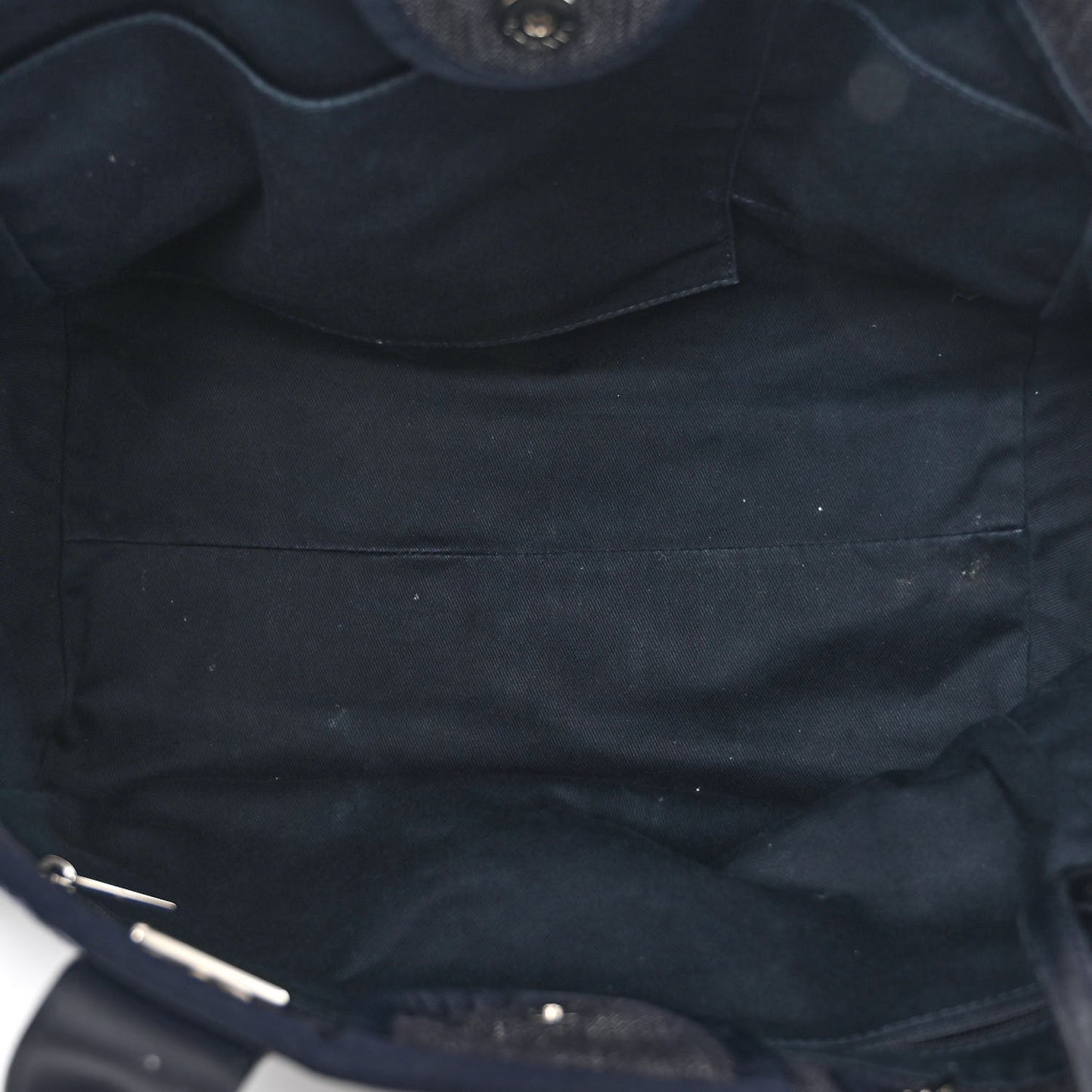 Denim Medium Deauville Tote Dark Blue