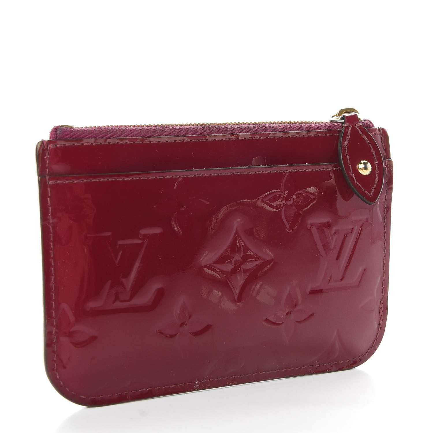 Louis Vuitton Vernis Key Pouch Magenta 4 of 8