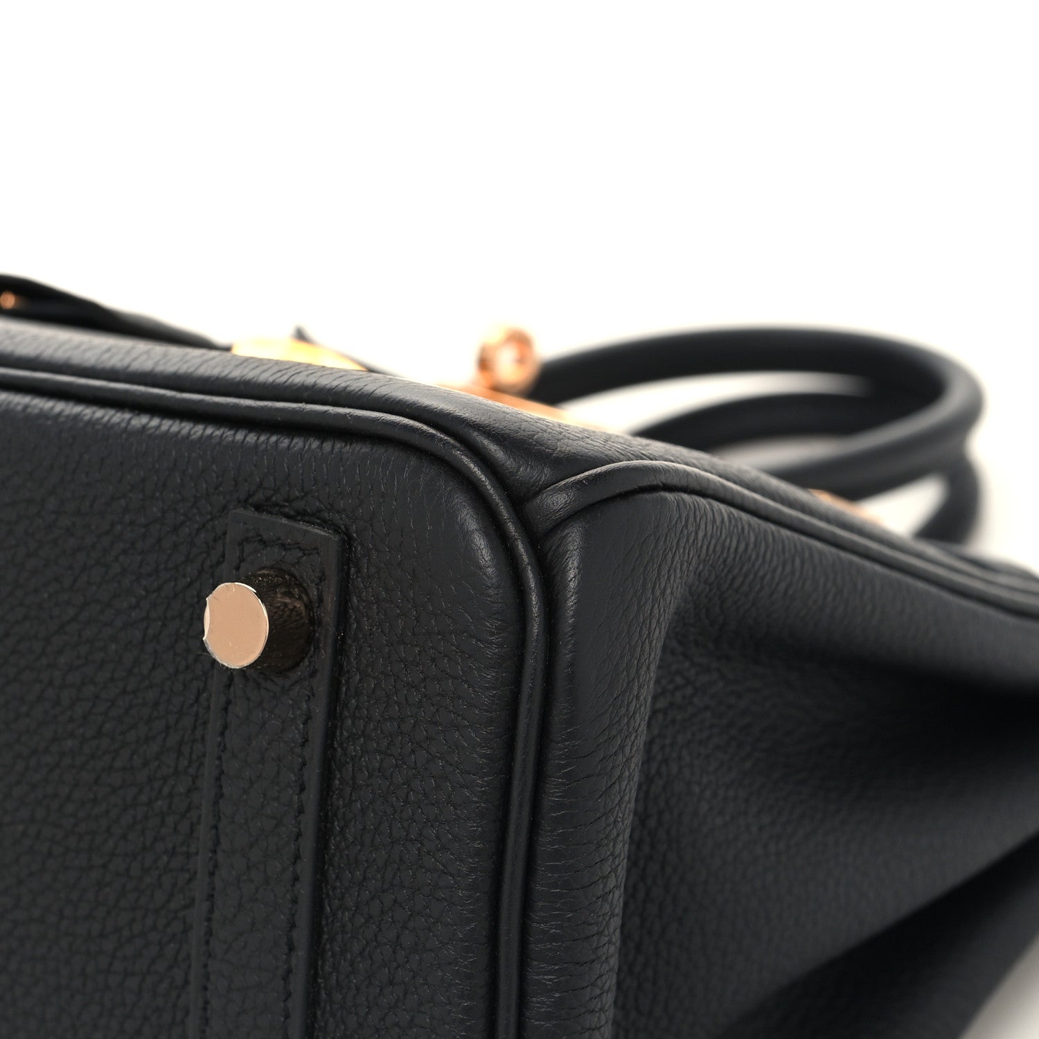 Hermes Togo Birkin 25 Black 10 of 13