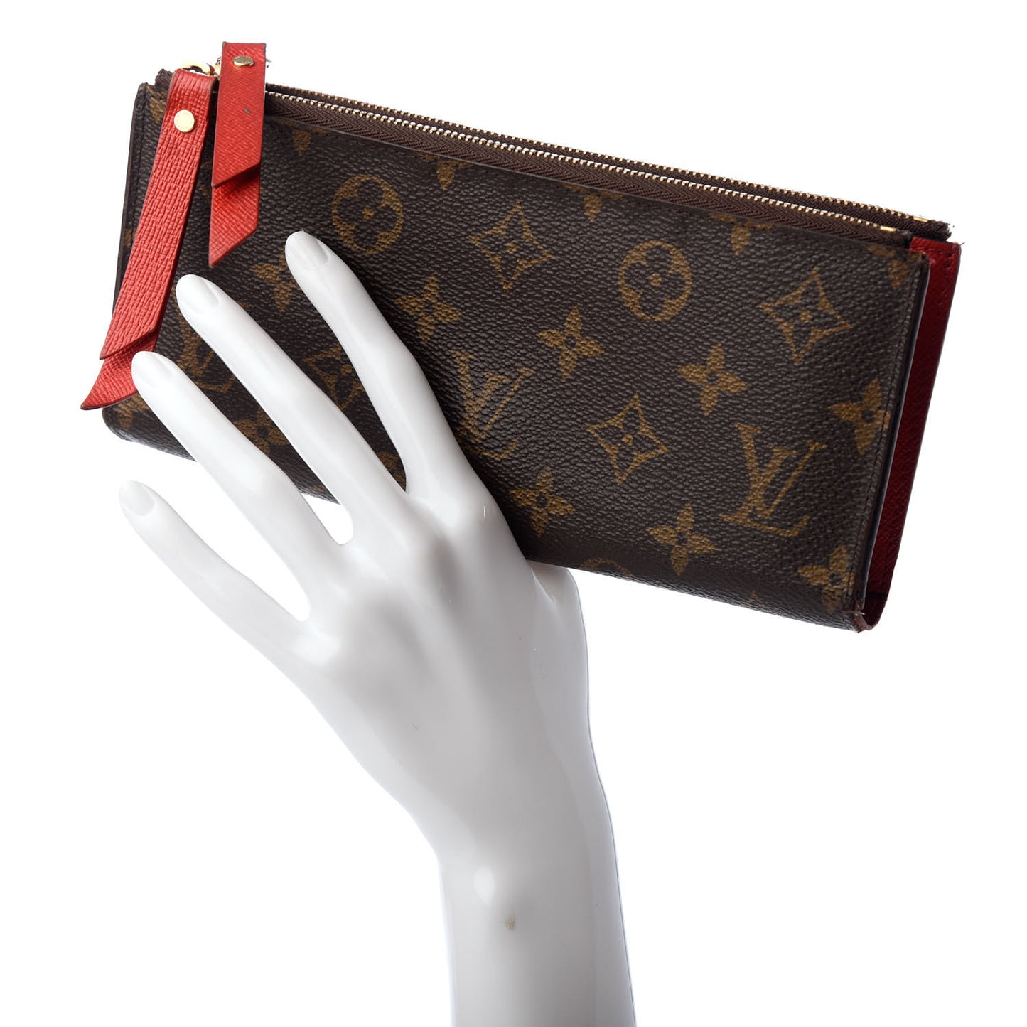 Monogram Adele Wallet Coquelicot