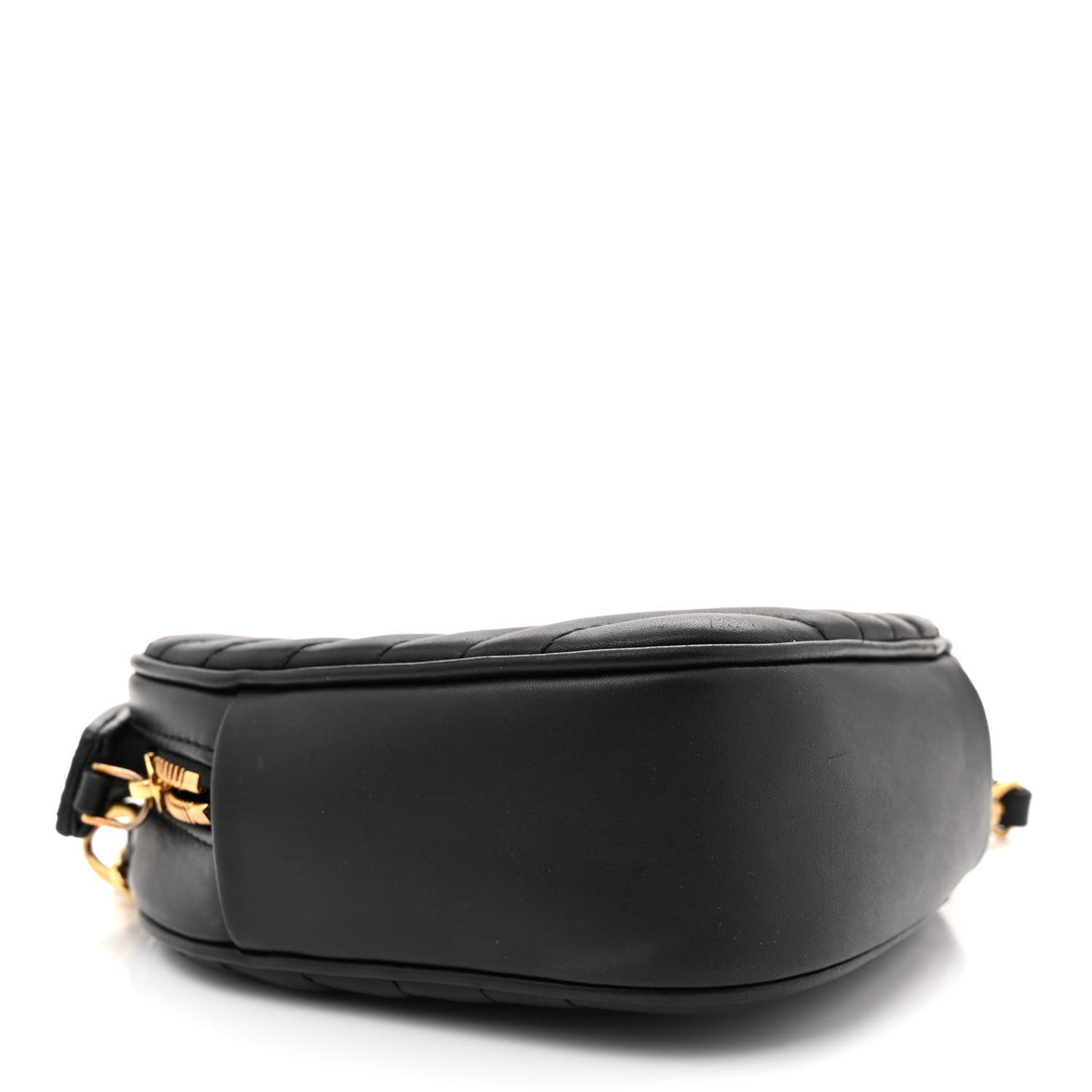 Calfskin New Wave Heart Bag Black