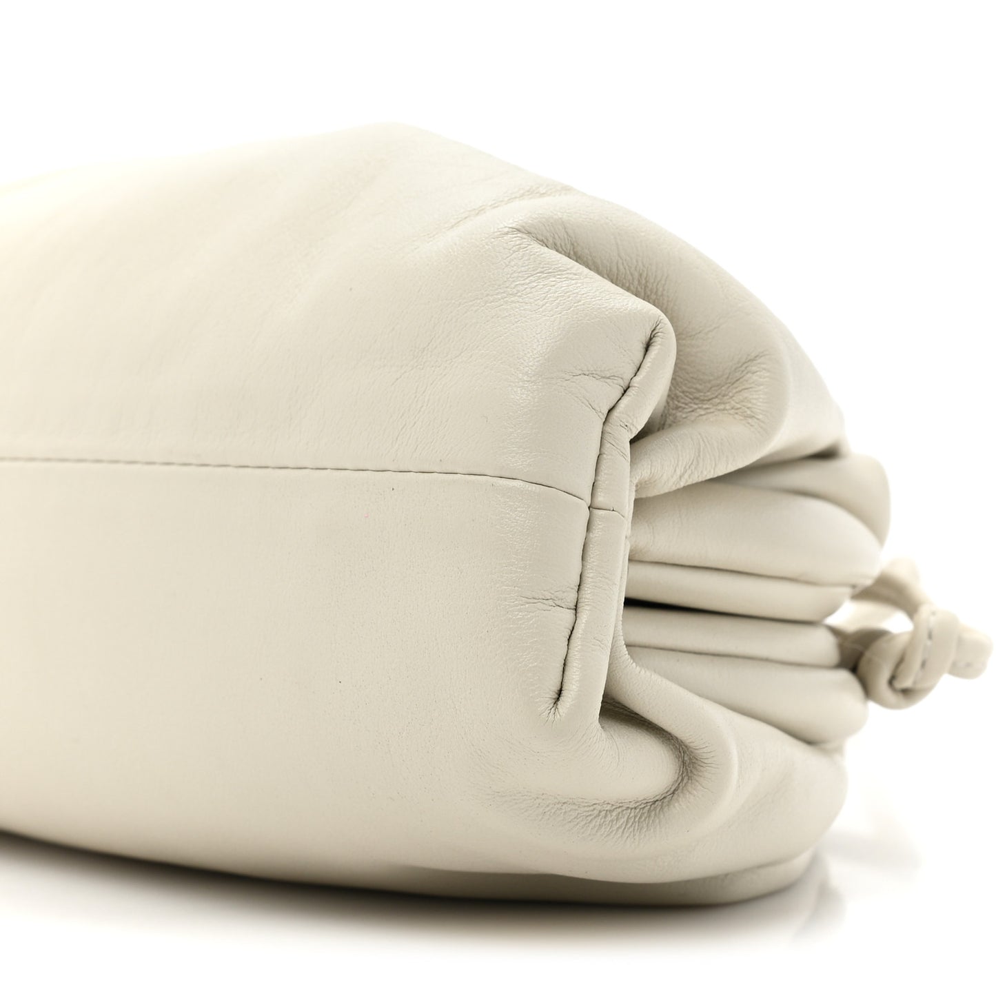 Butter Calfskin The Mini Pouch Chalk