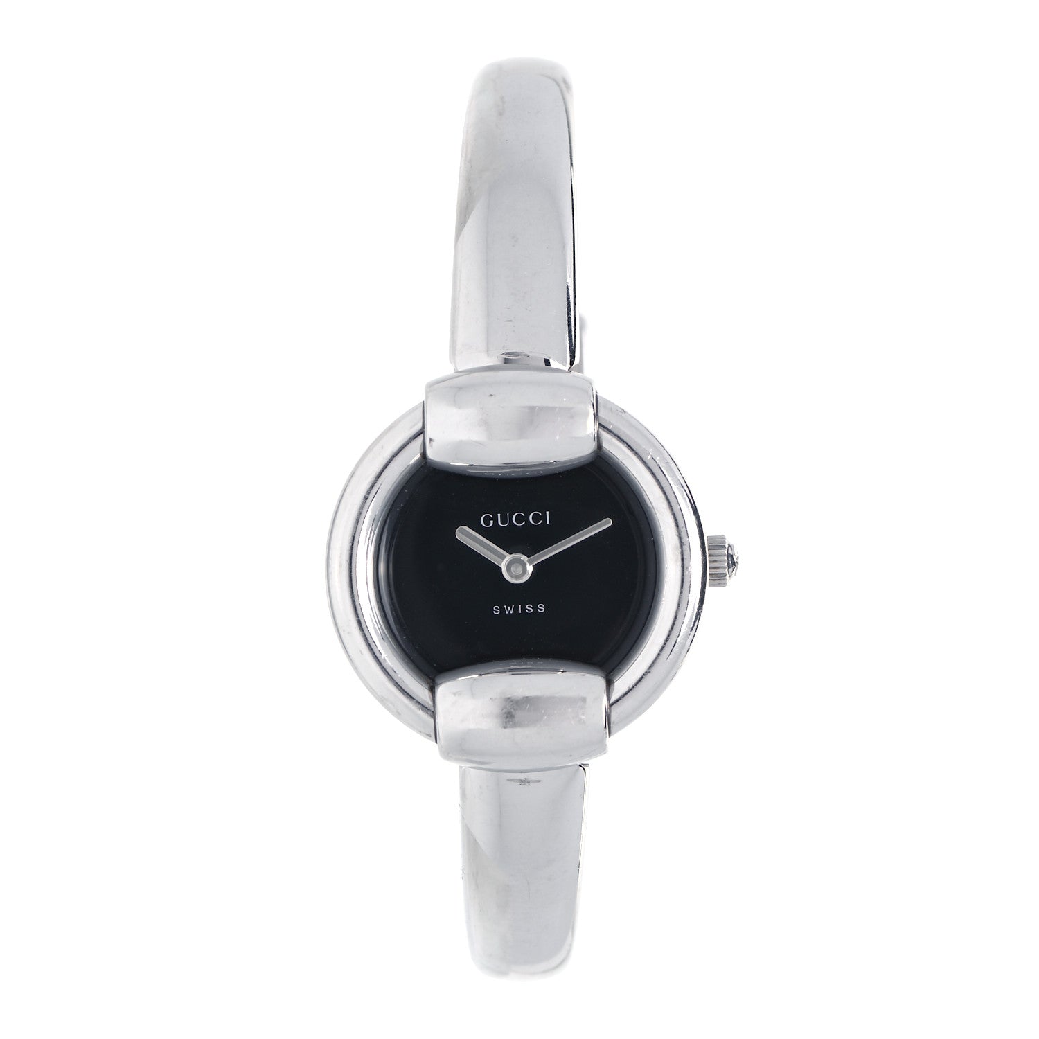 Gucci Stainless Steel 25mm 1400L Quartz Watch Black 865652